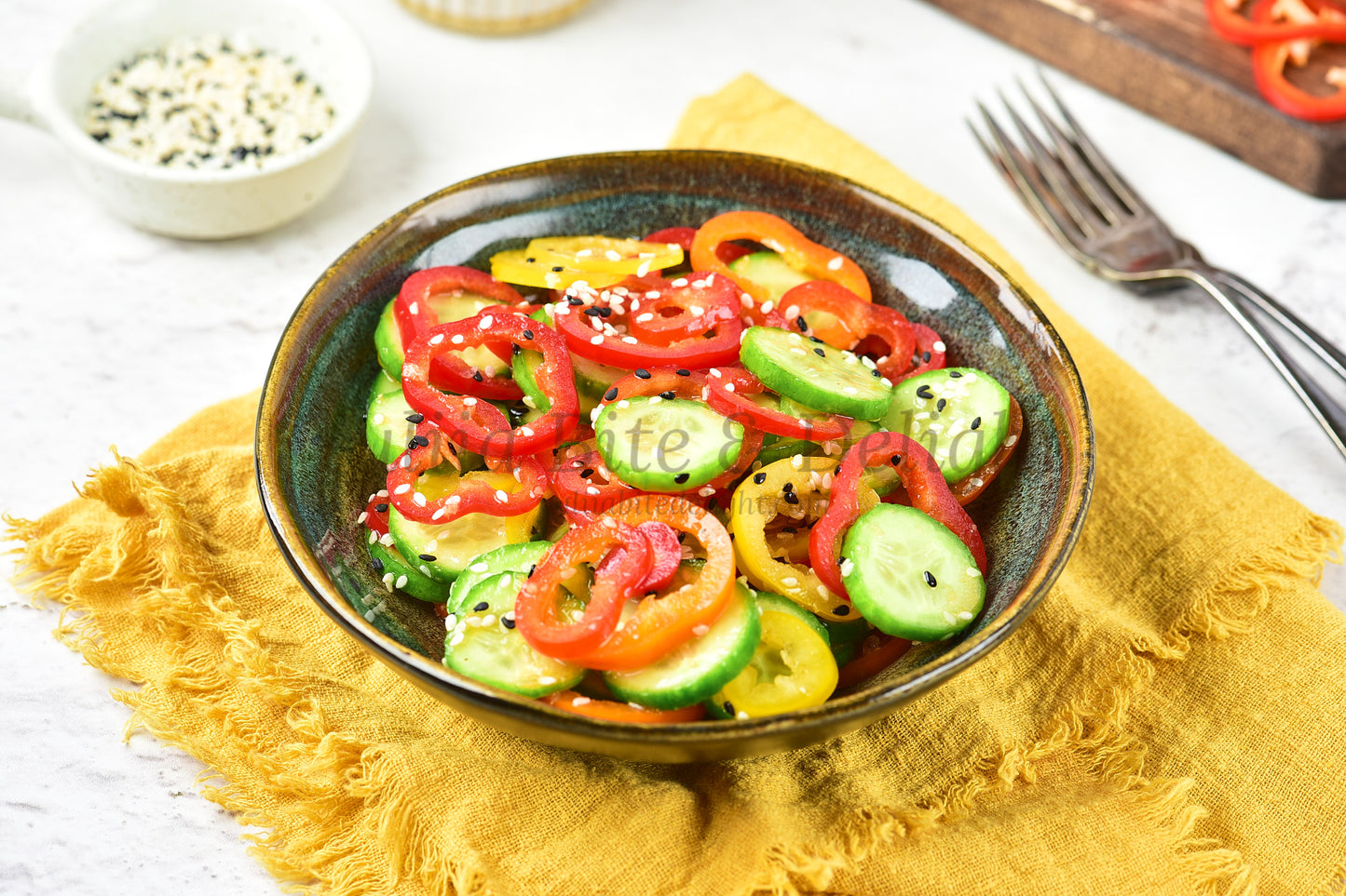 Pepper Cucumber Salad - Set 1 of 5