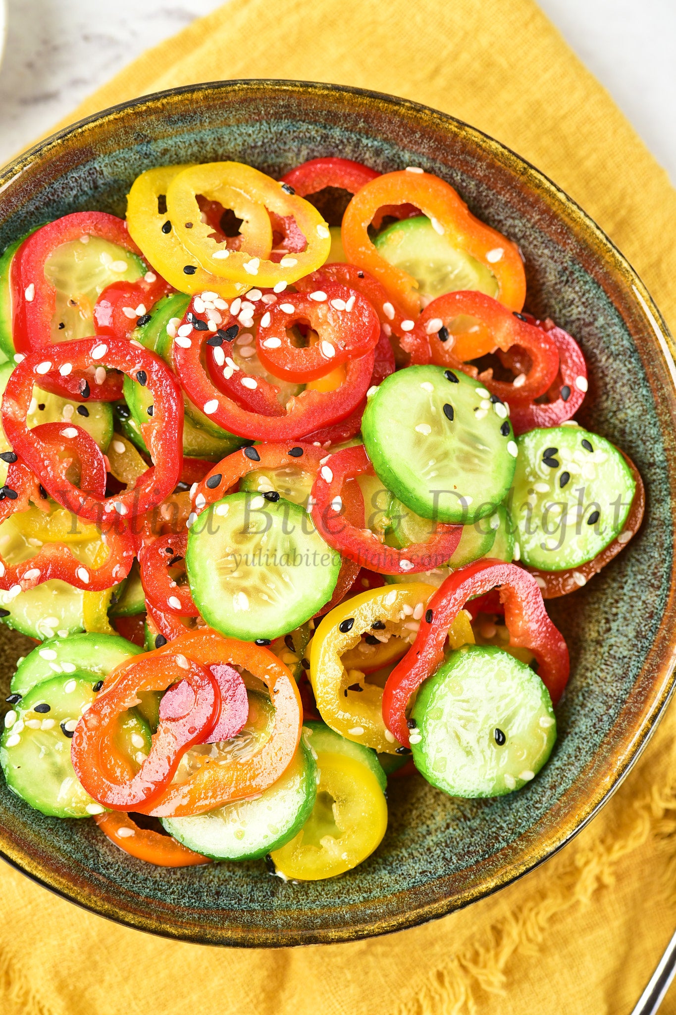 Pepper Cucumber Salad - Set 1 of 5