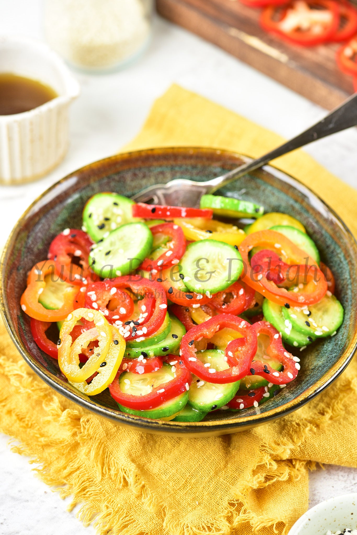 Pepper Cucumber Salad - Set 1 of 5