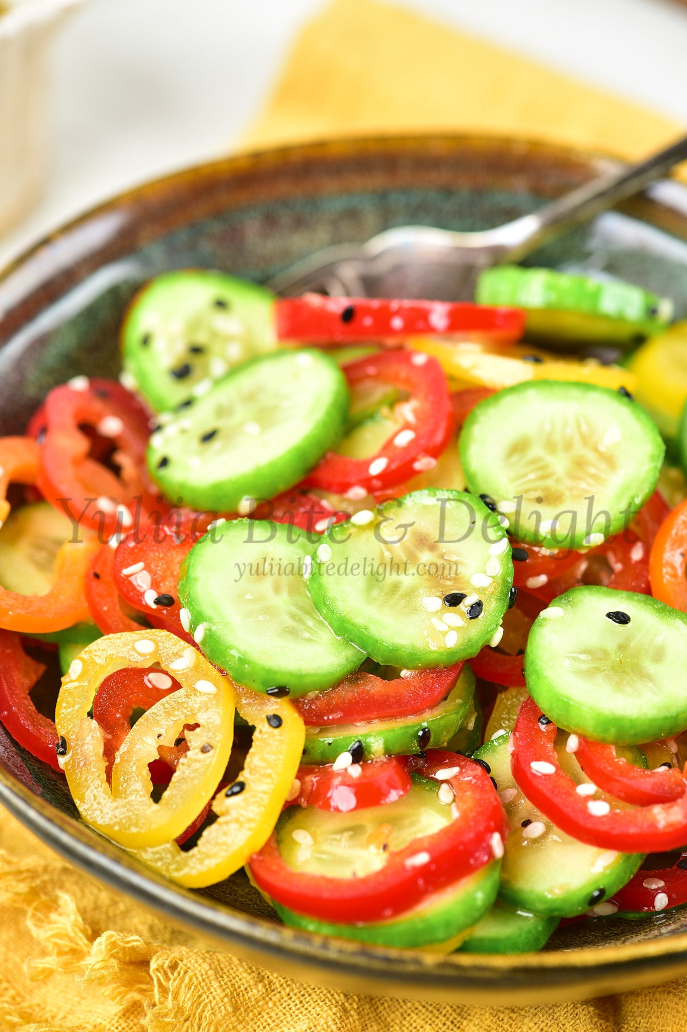 Pepper Cucumber Salad - Set 1 of 5