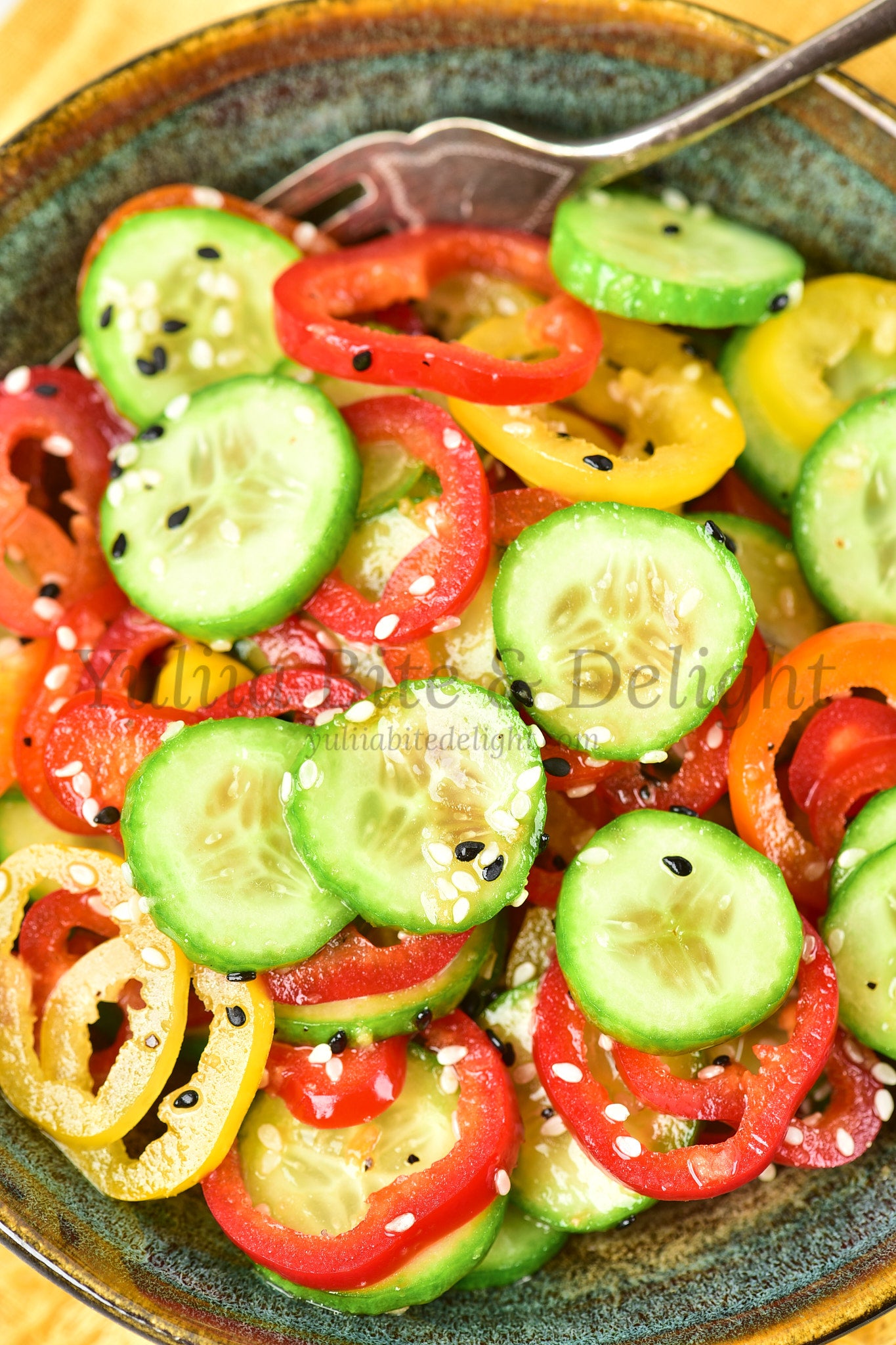 Pepper Cucumber Salad - Set 1 of 5