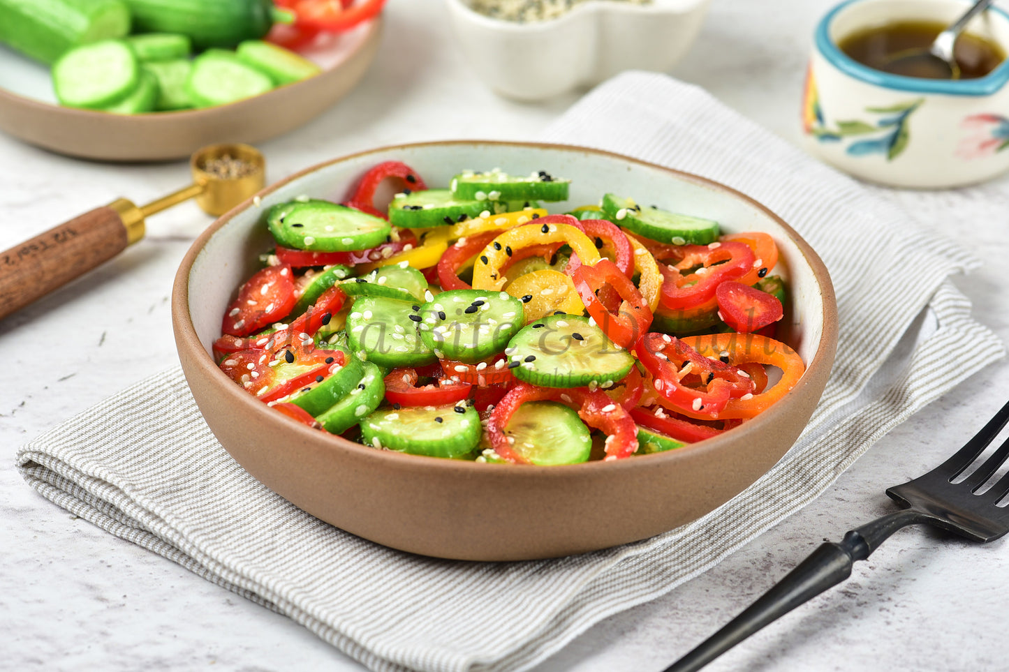 Pepper Cucumber Salad - Set 3 of 5
