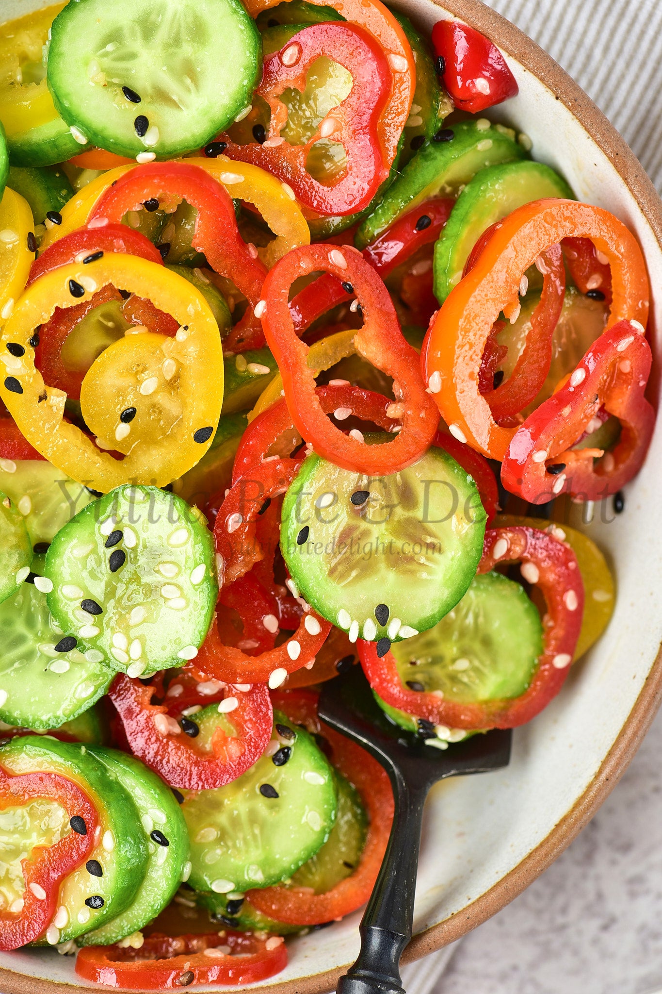 Pepper Cucumber Salad - Set 3 of 5