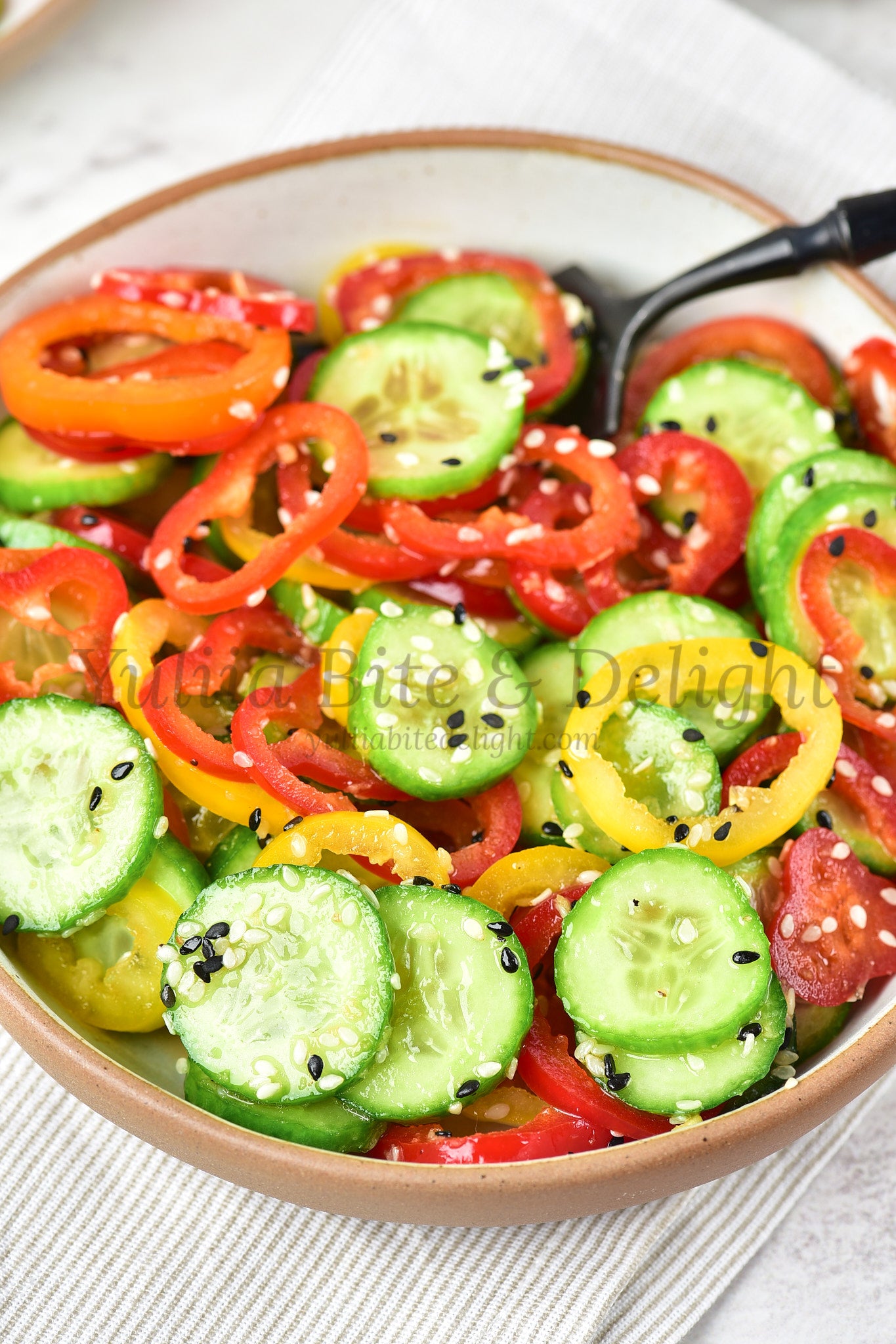 Pepper Cucumber Salad - Set 3 of 5