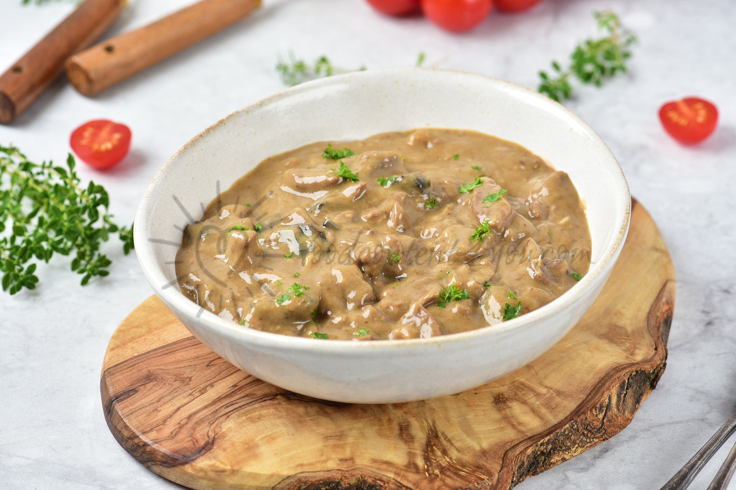 Slow cooker Beef Stroganoff - Set 2 of 5
