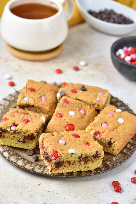Valentine's M&M Cookie Bars - Set 5 of 5