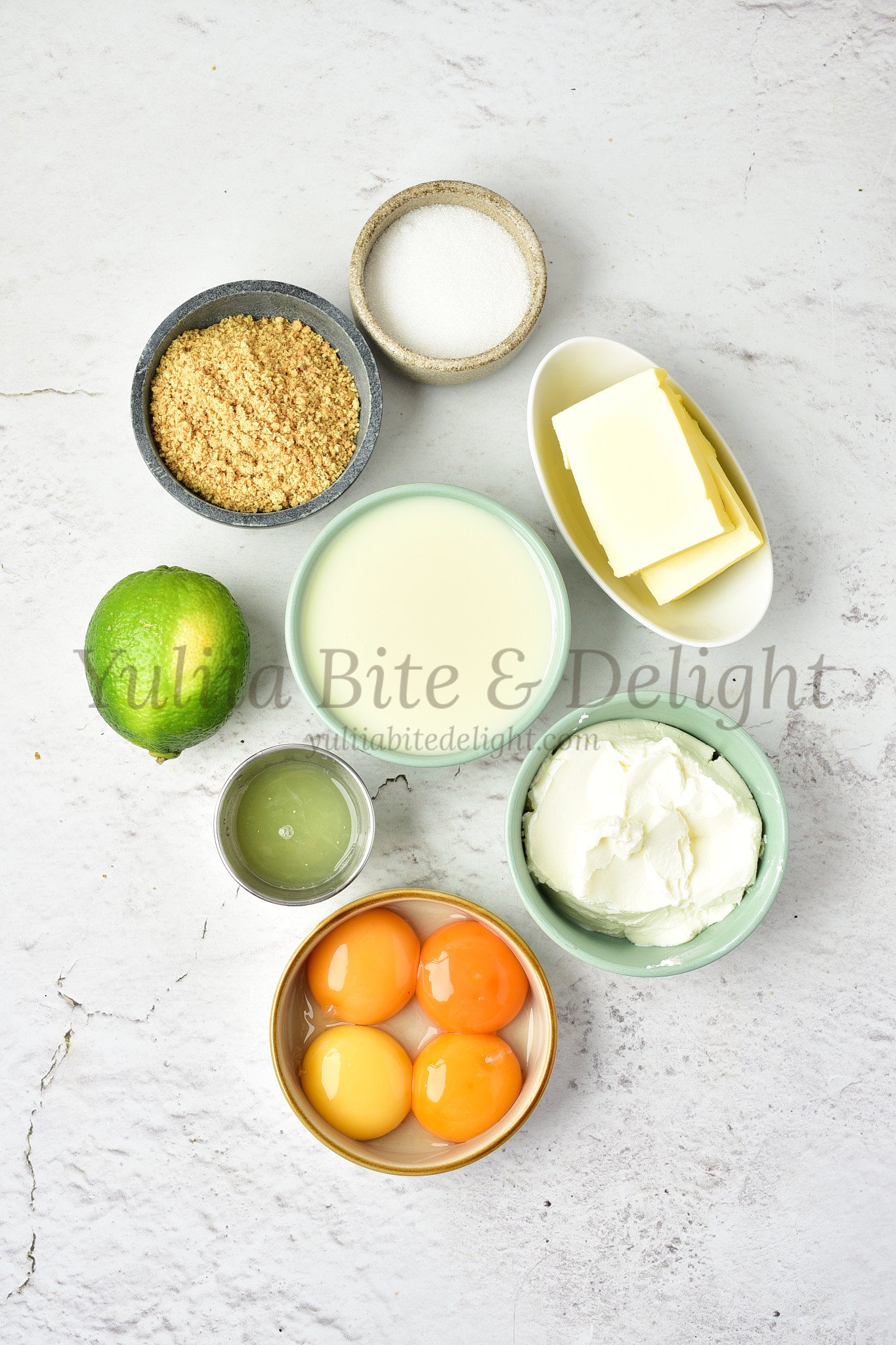Key Lime Pie Bars - Set 5 of 5