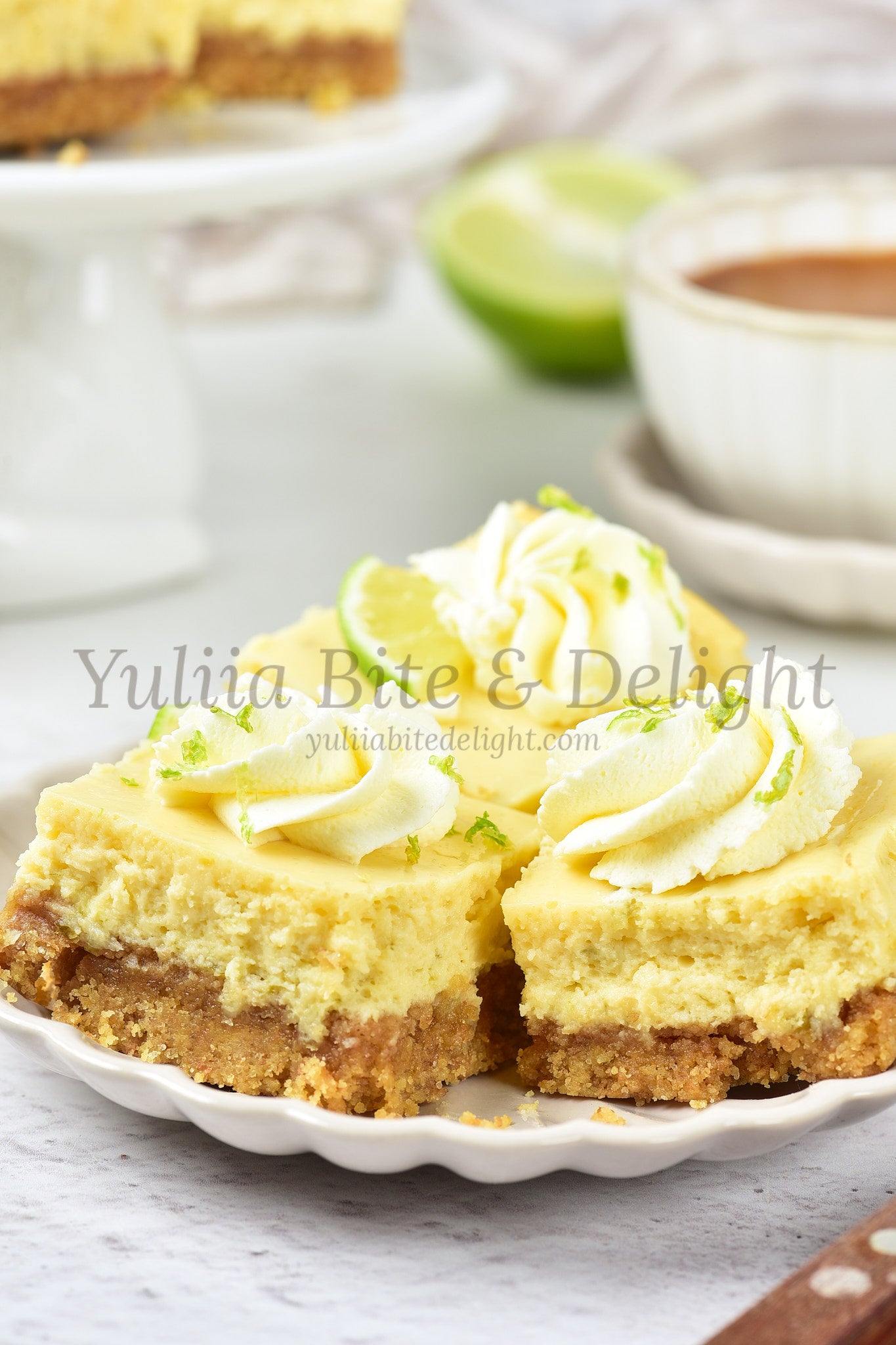 Key Lime Pie Bars - Set 3 of 5