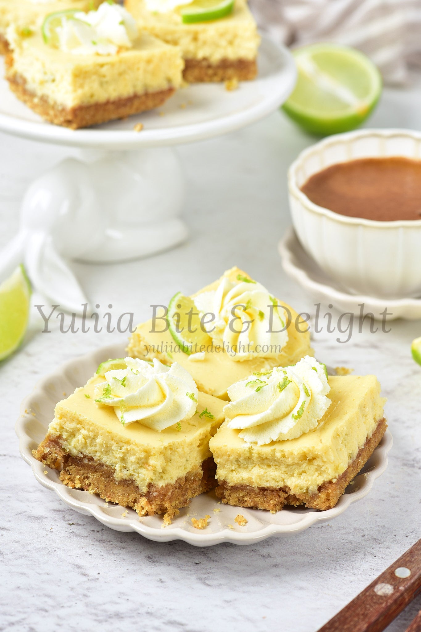 Key Lime Pie Bars - Set 3 of 5