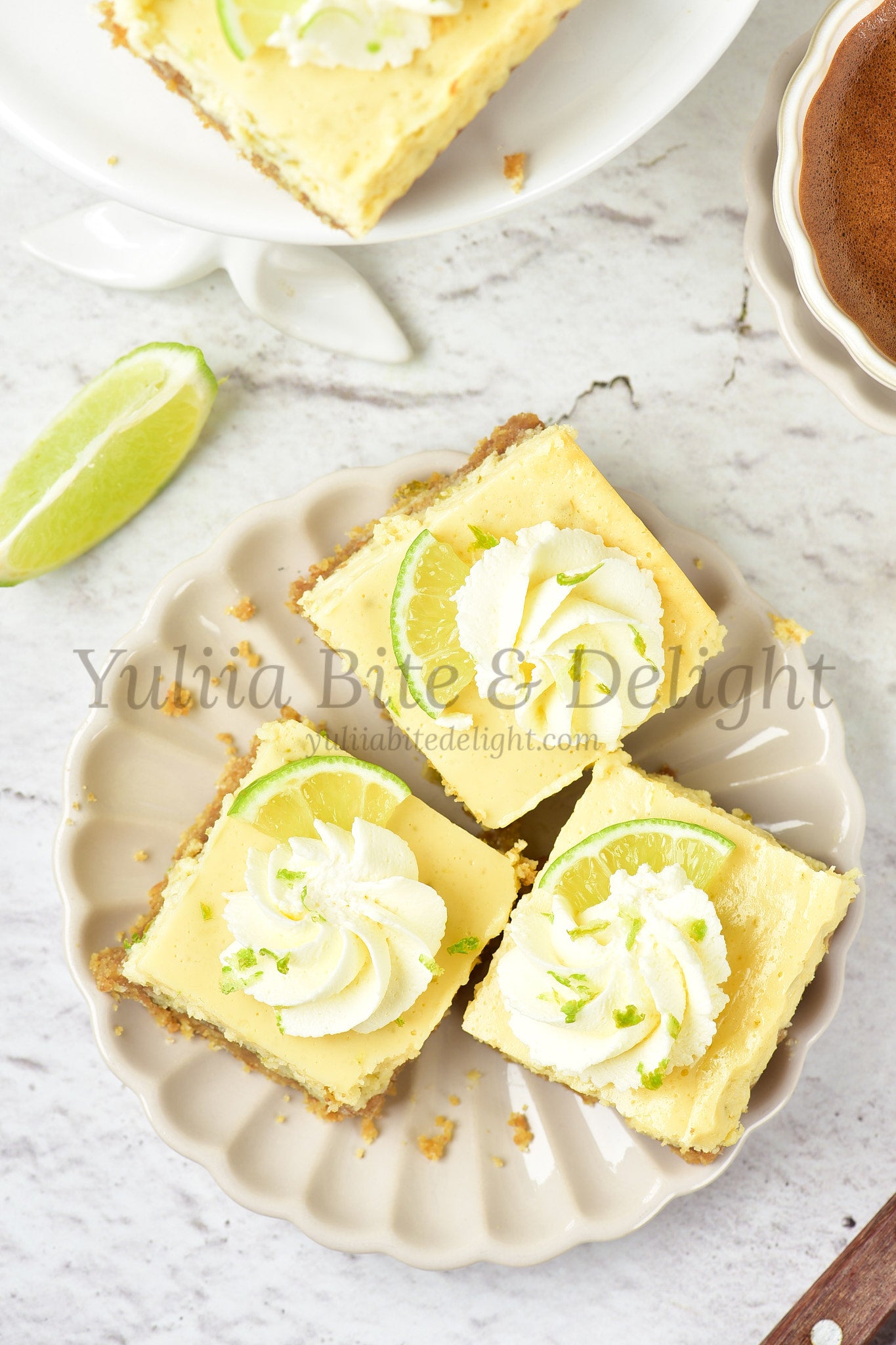 Key Lime Pie Bars - Set 3 of 5