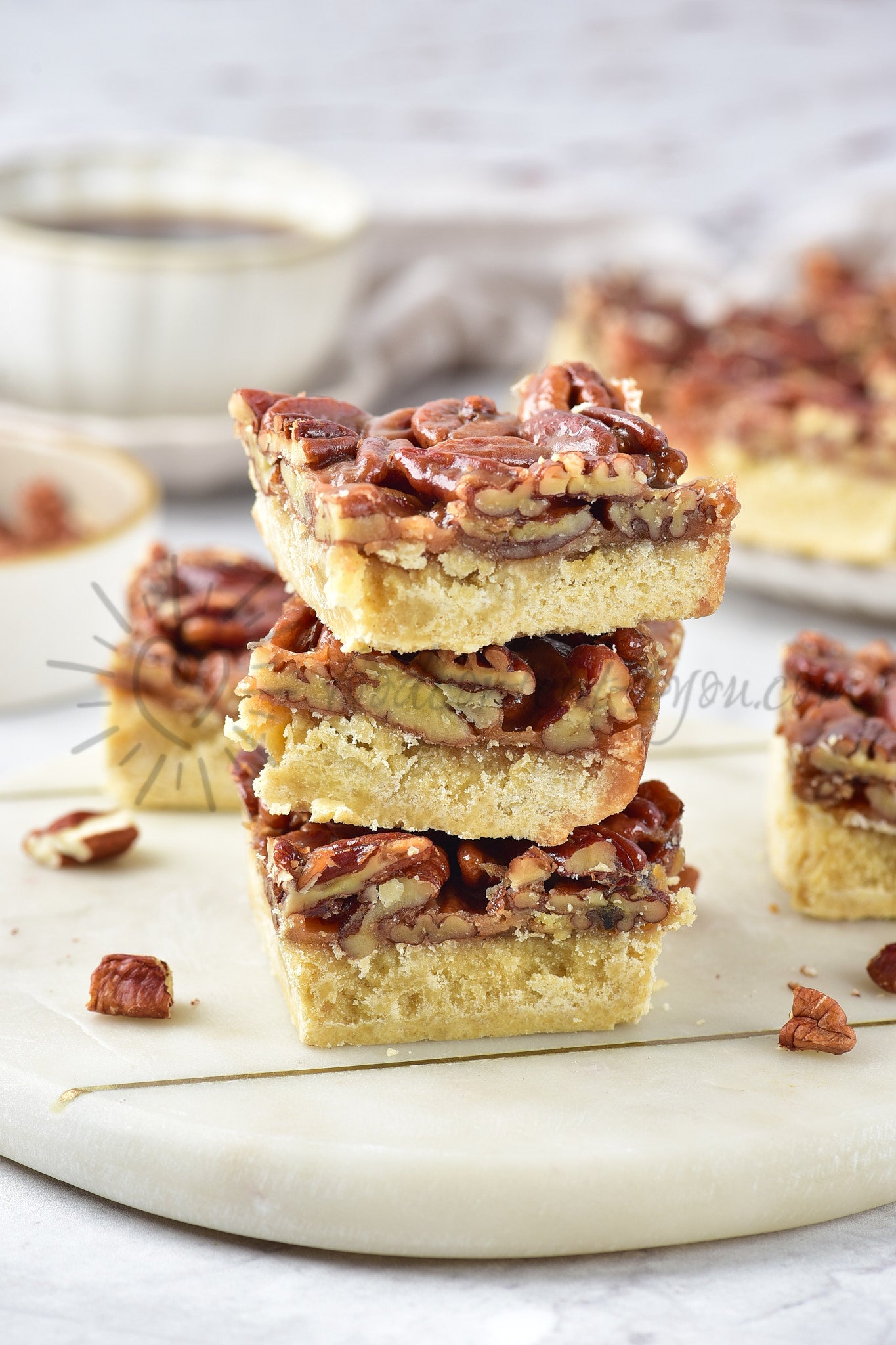 Pecan Pie Bars - Set 1 of 5