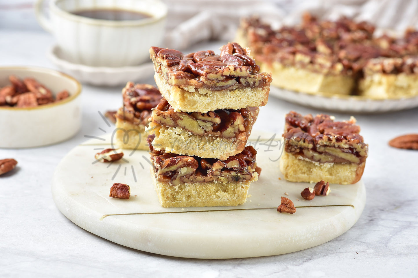 Pecan Pie Bars - Set 1 of 5