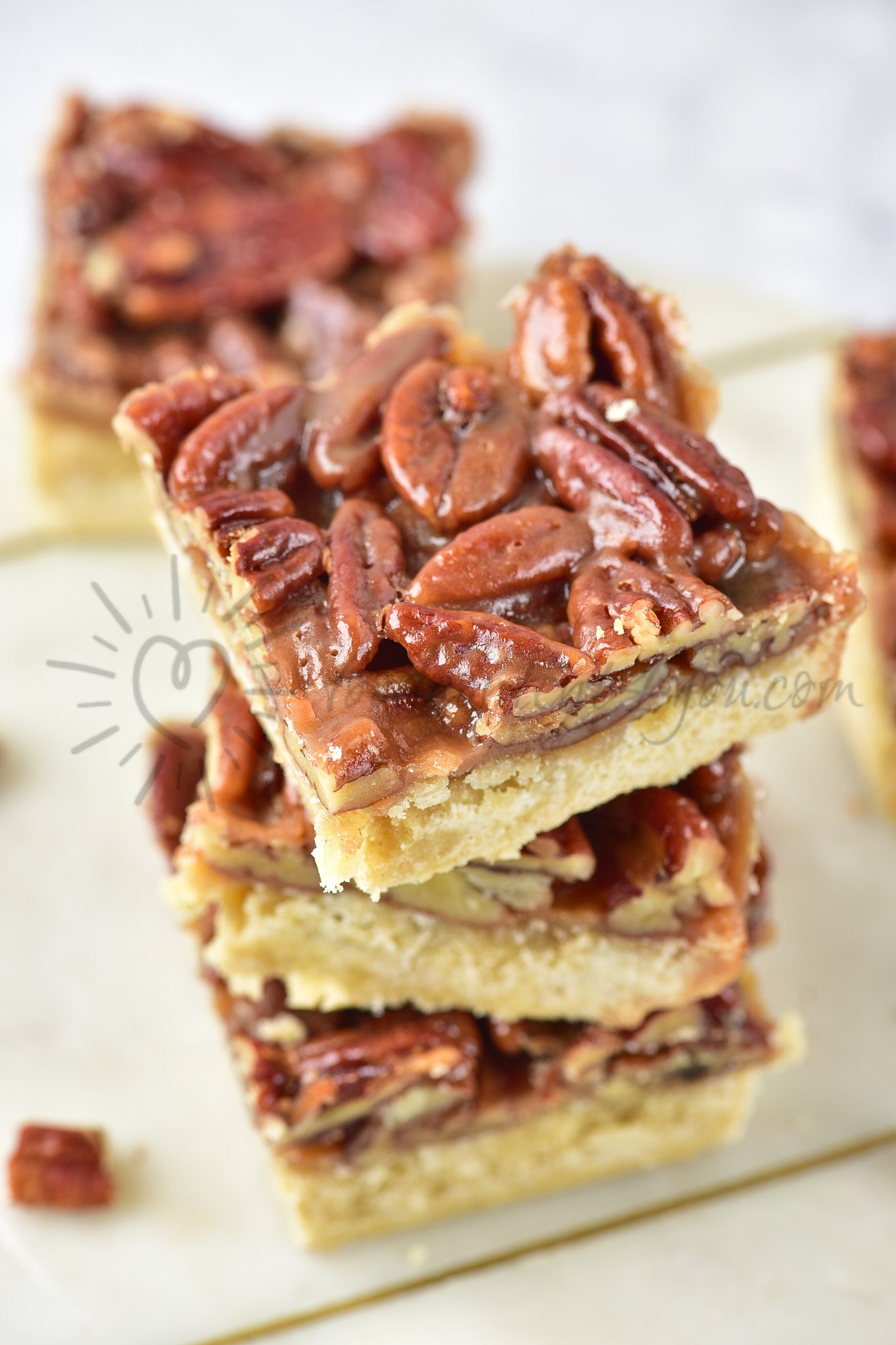 Pecan Pie Bars - Set 1 of 5