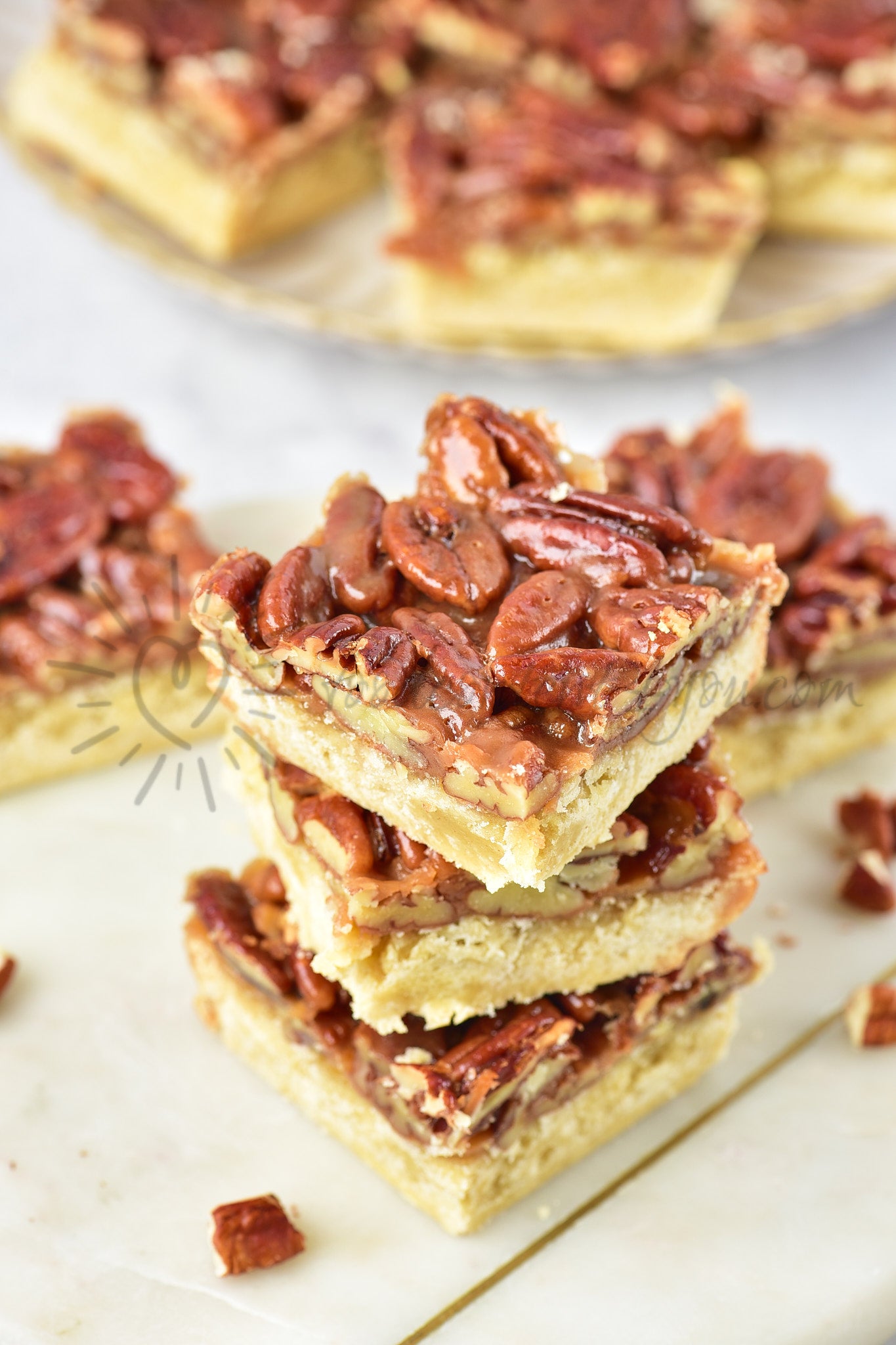 Pecan Pie Bars - Set 1 of 5