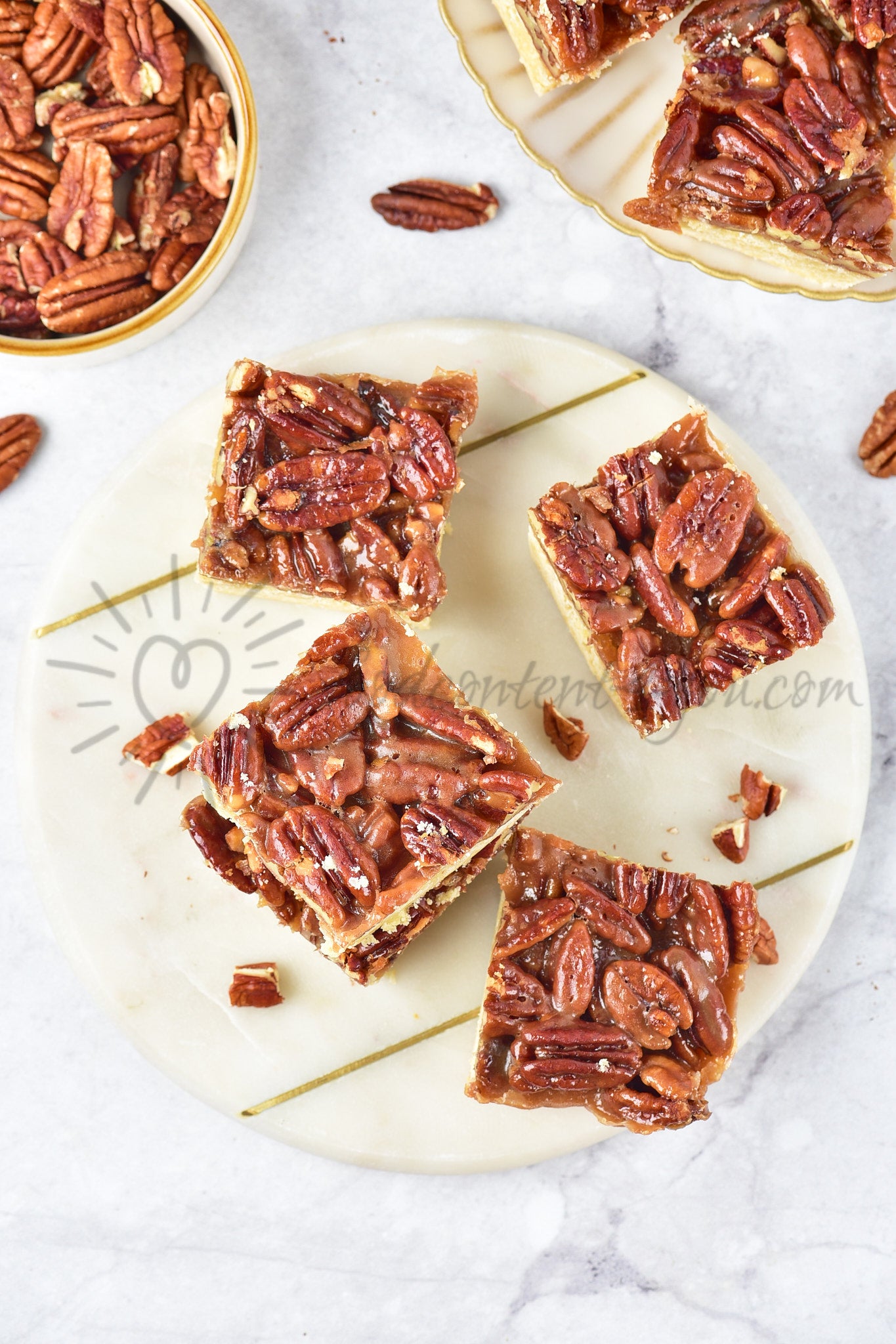 Pecan Pie Bars - Set 1 of 5