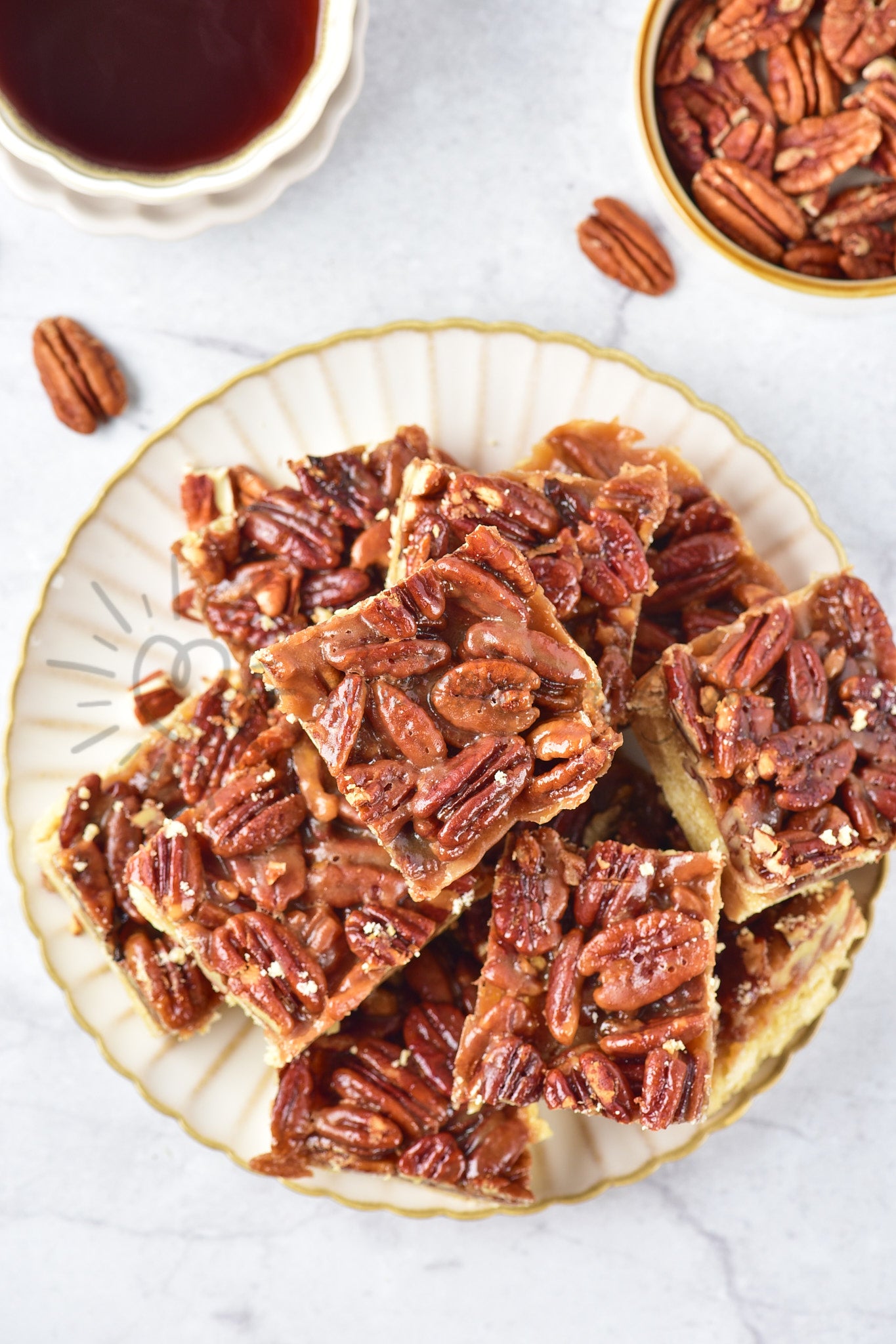 Pecan Pie Bars - Set 1 of 5
