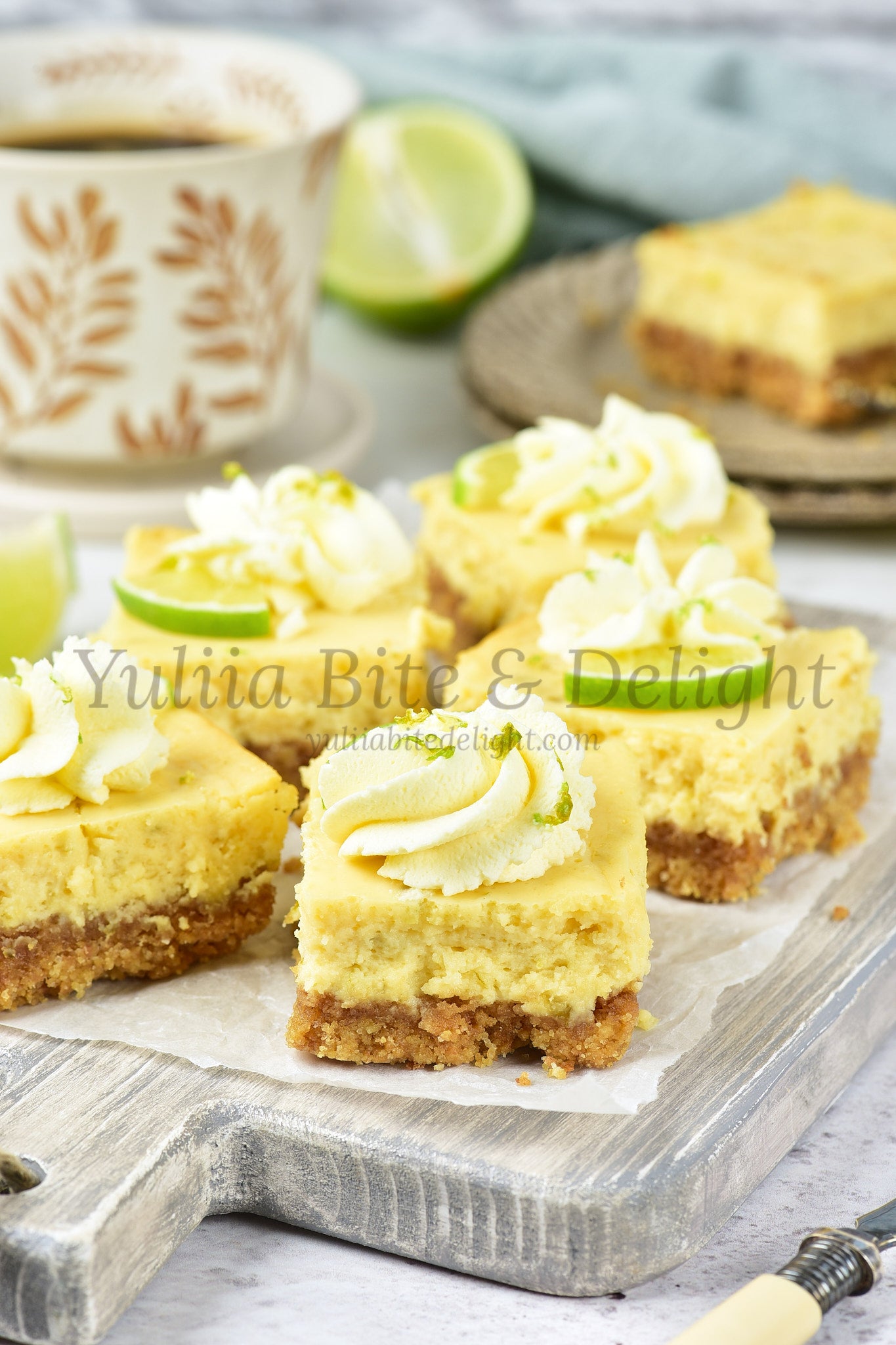 Key Lime Pie Bars - Set 4 of 5