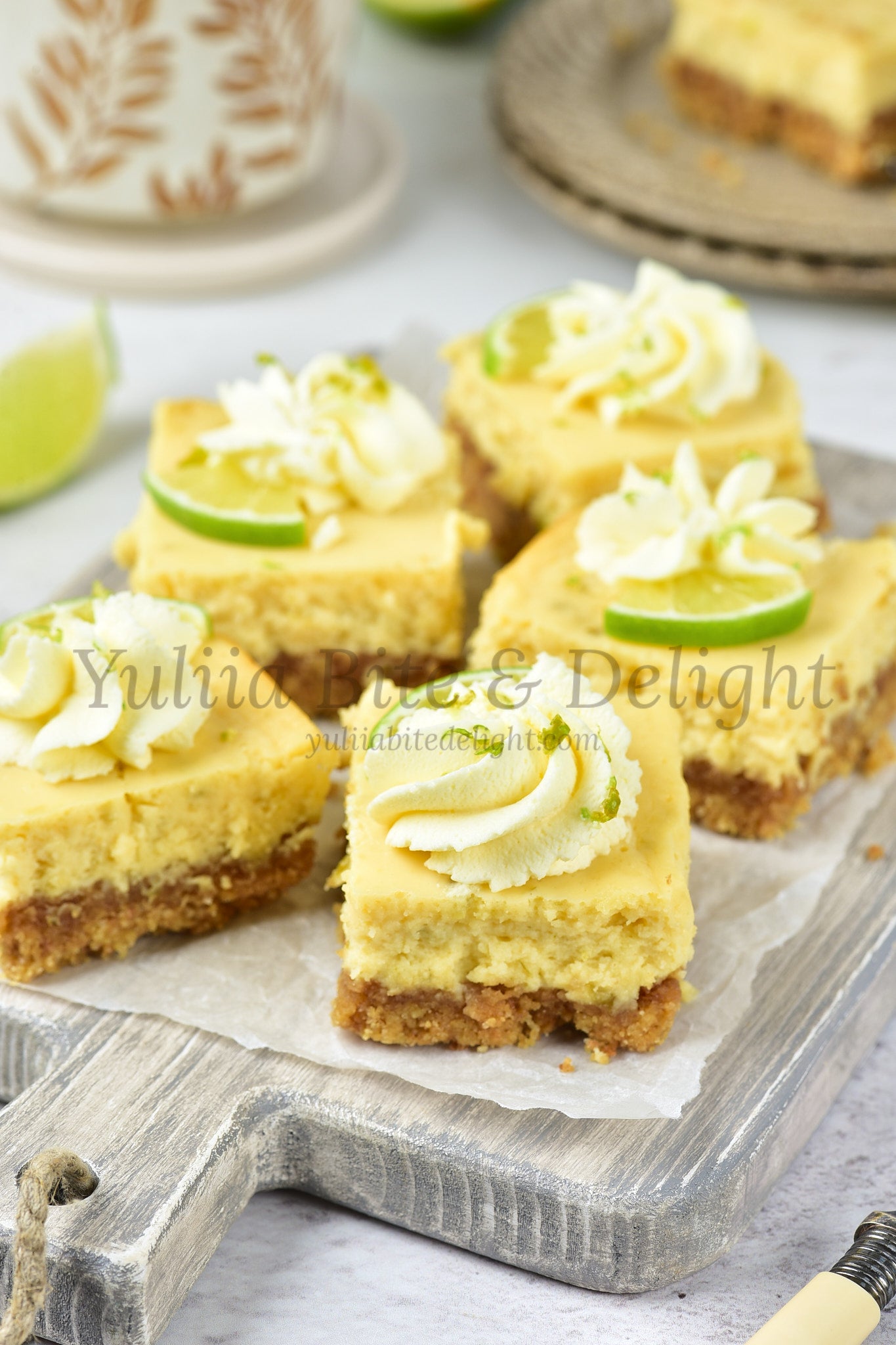 Key Lime Pie Bars - Set 4 of 5
