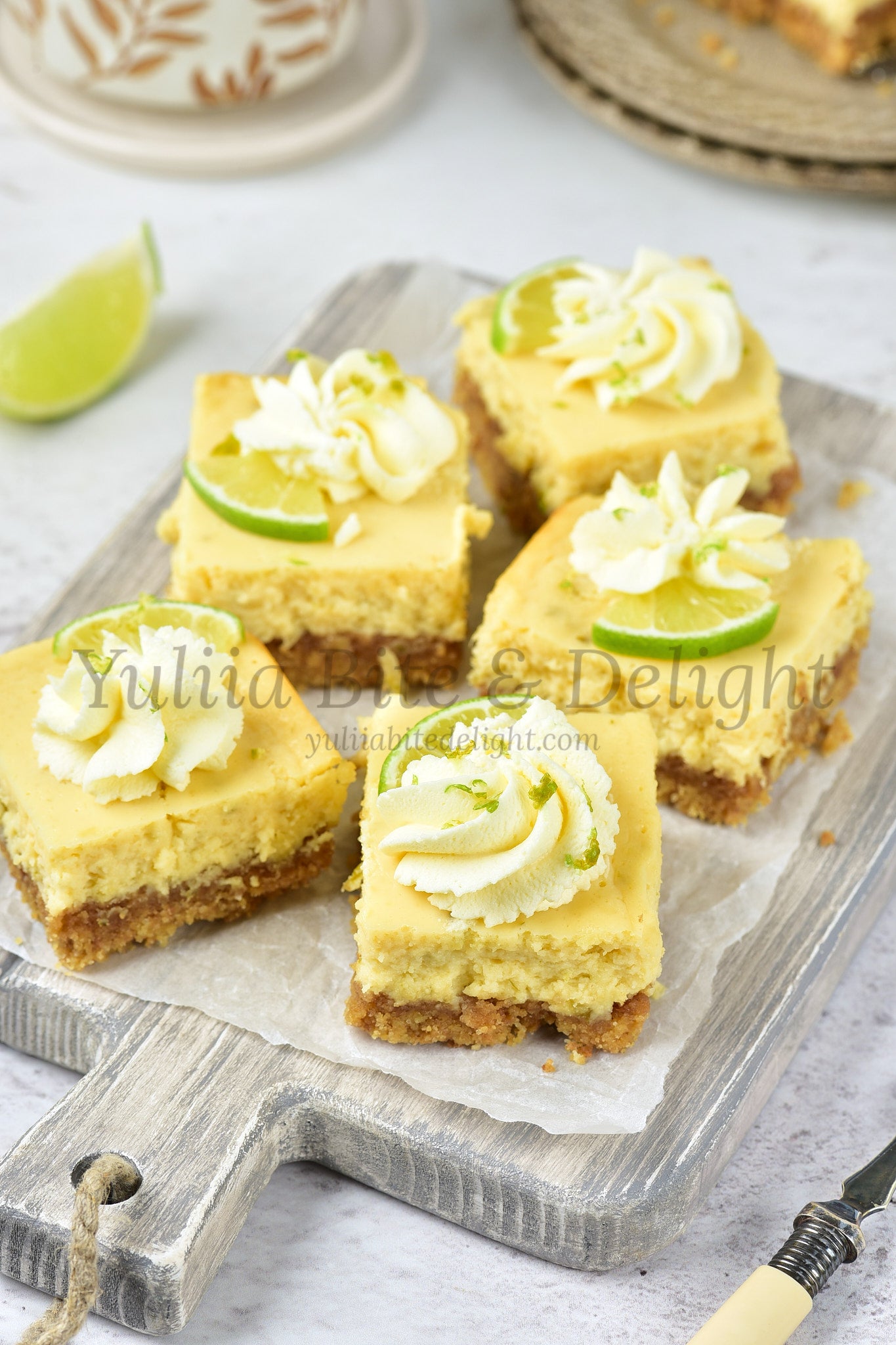 Key Lime Pie Bars - Set 4 of 5