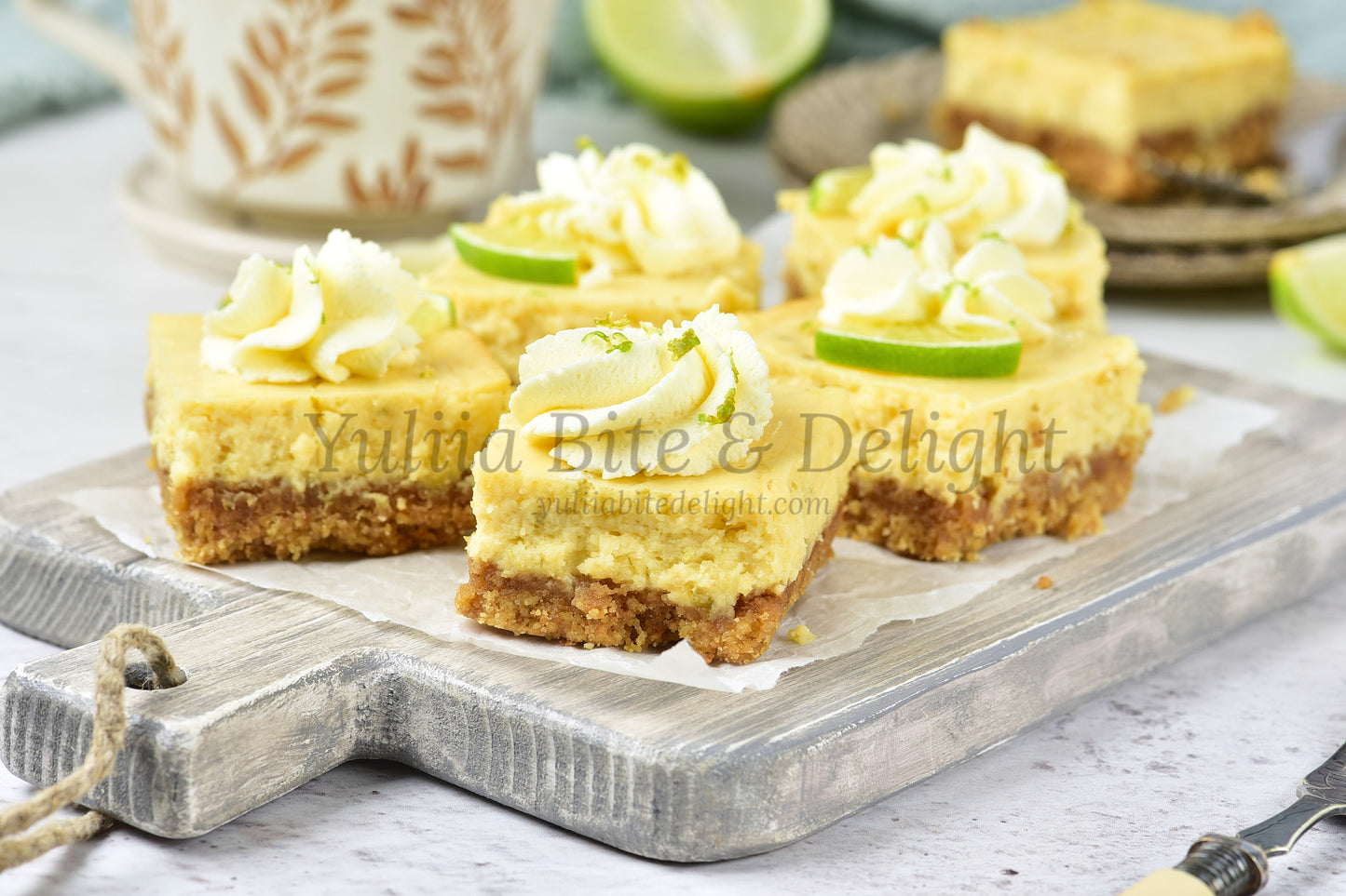 Key Lime Pie Bars - Set 4 of 5
