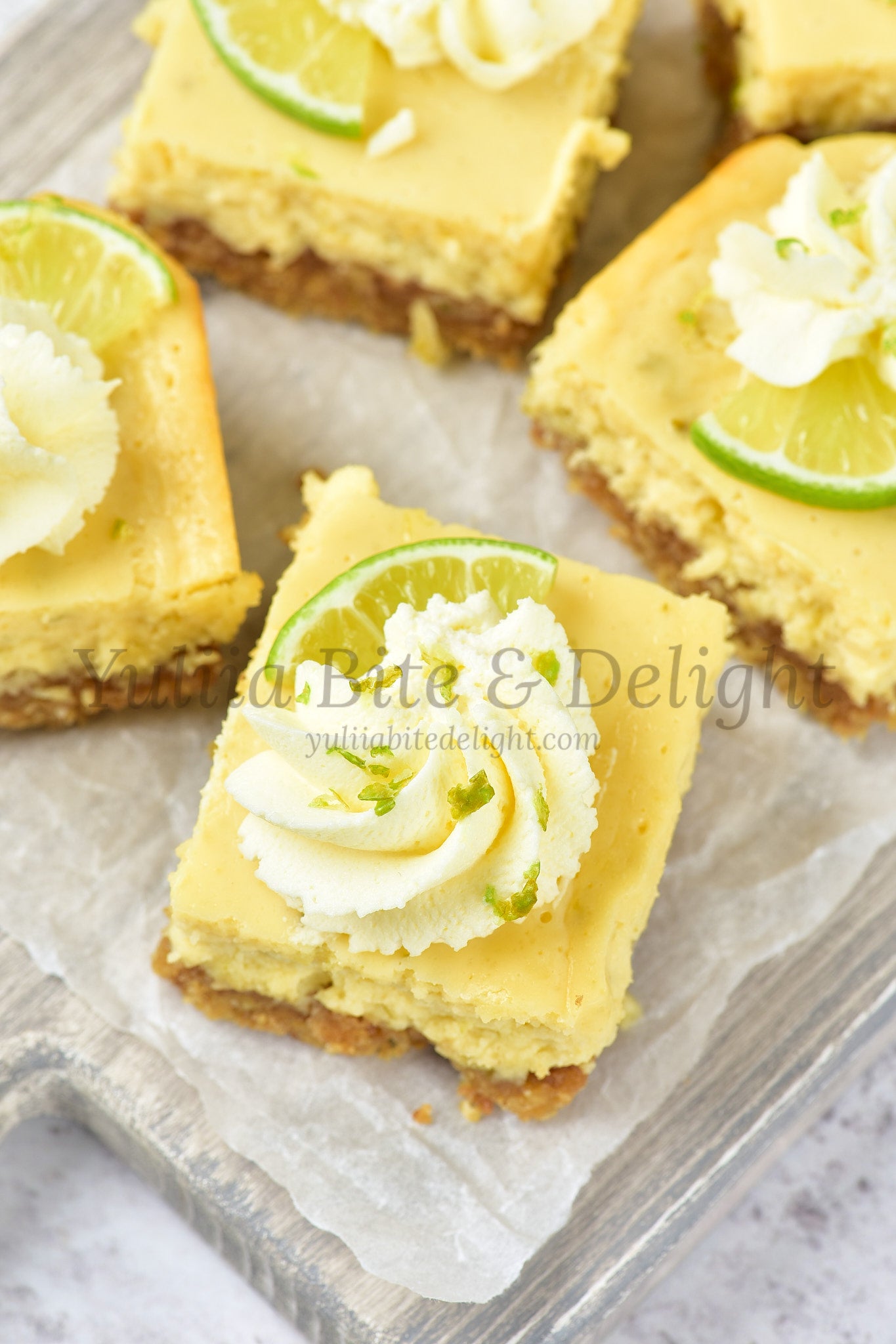 Key Lime Pie Bars - Set 4 of 5