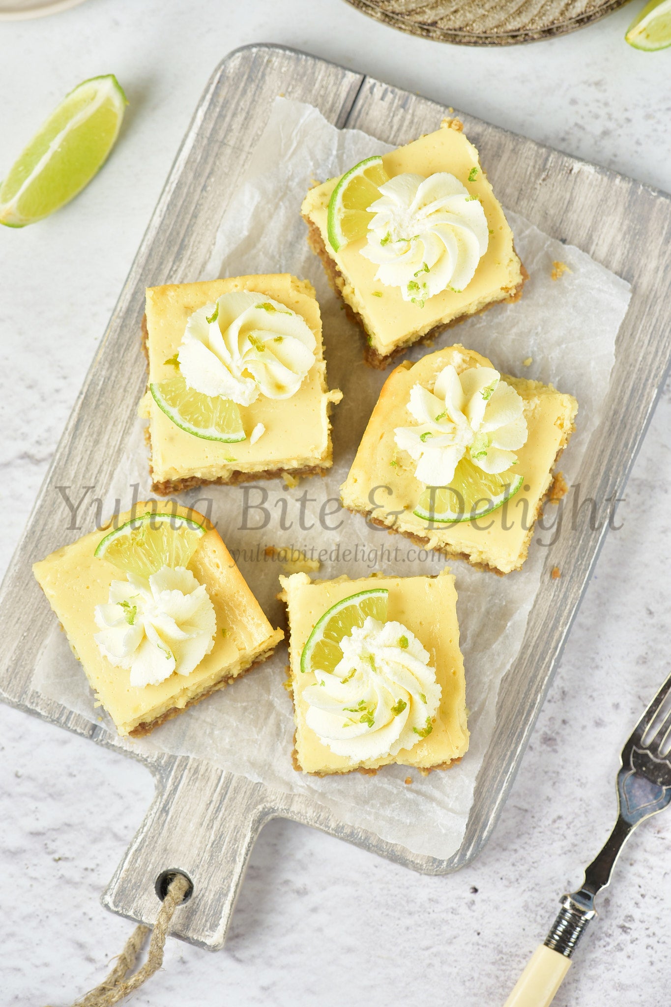 Key Lime Pie Bars - Set 4 of 5