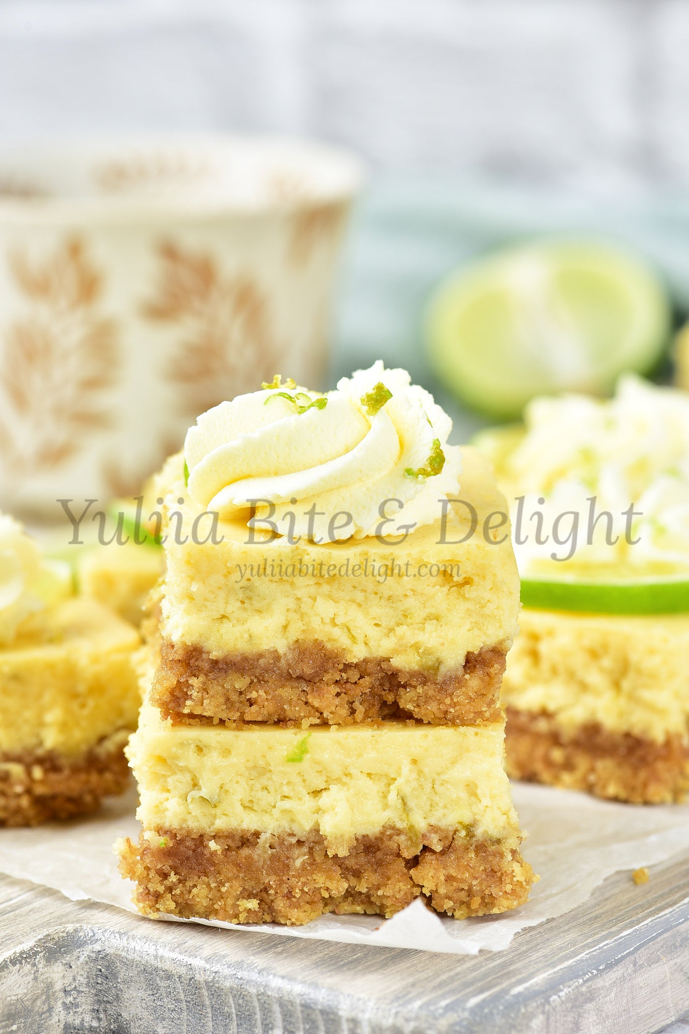 Key Lime Pie Bars - Set 4 of 5