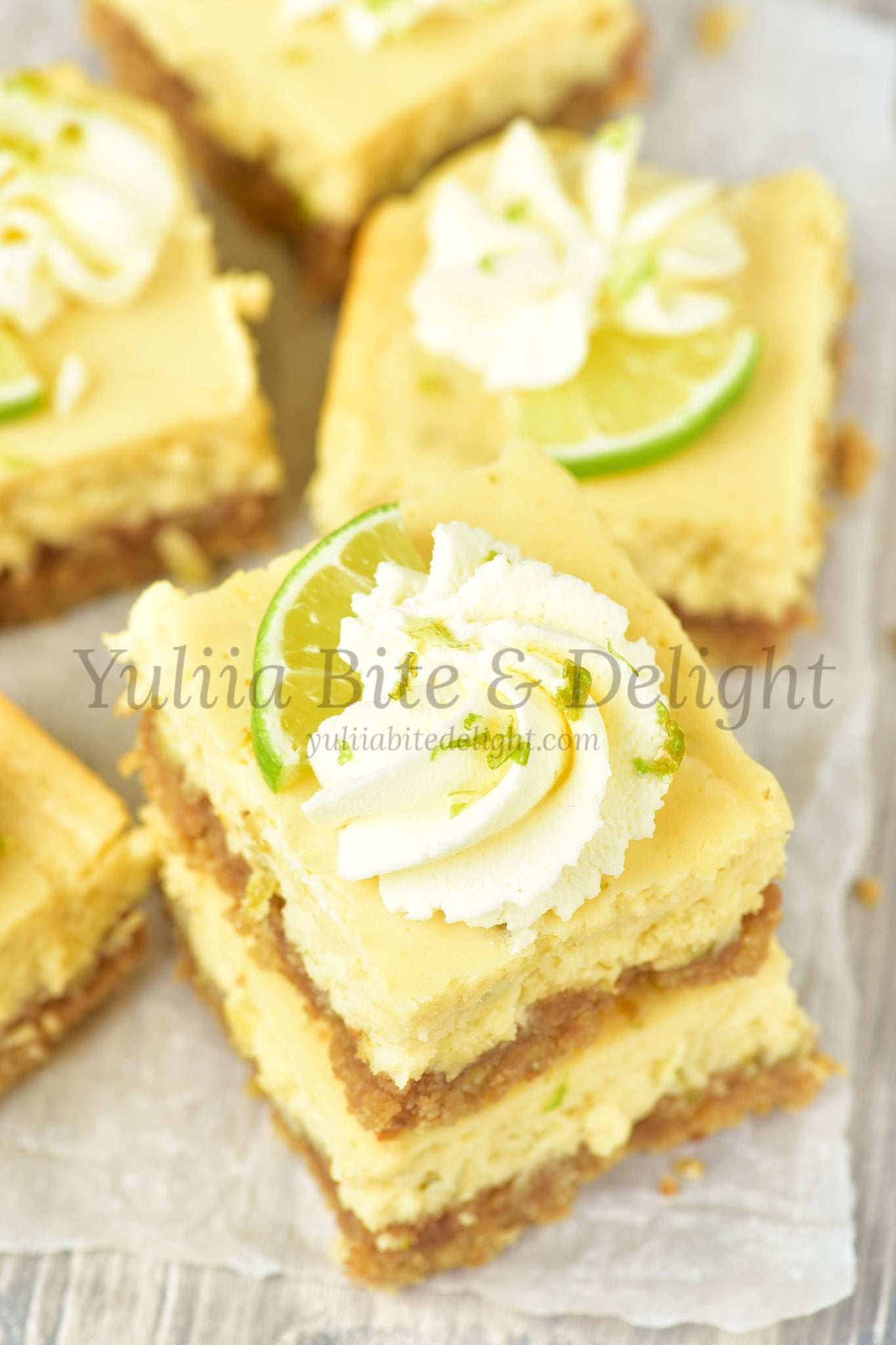 Key Lime Pie Bars - Set 4 of 5