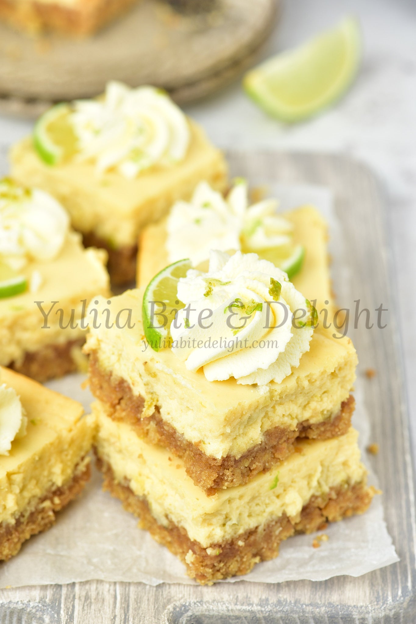 Key Lime Pie Bars - Set 4 of 5
