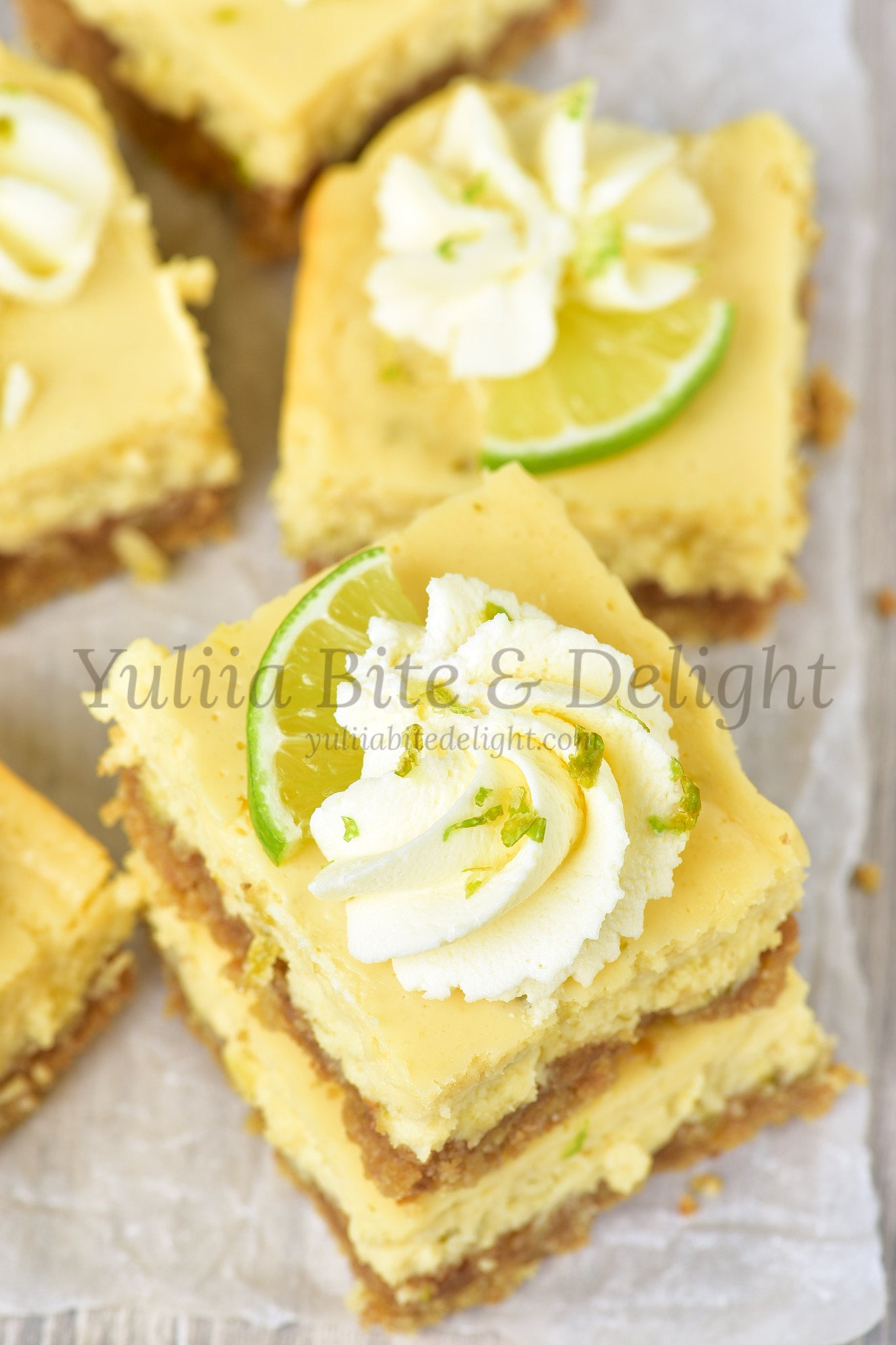 Key Lime Pie Bars - Set 4 of 5