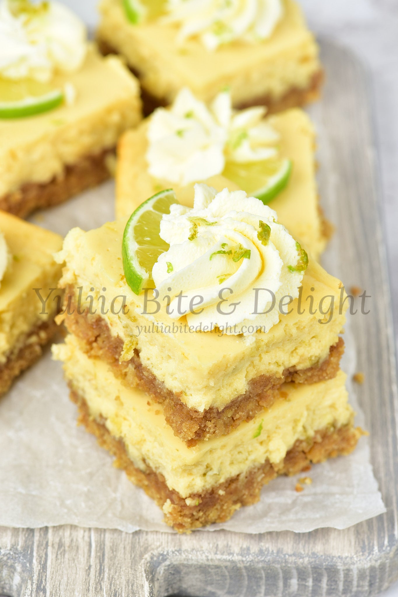 Key Lime Pie Bars - Set 4 of 5