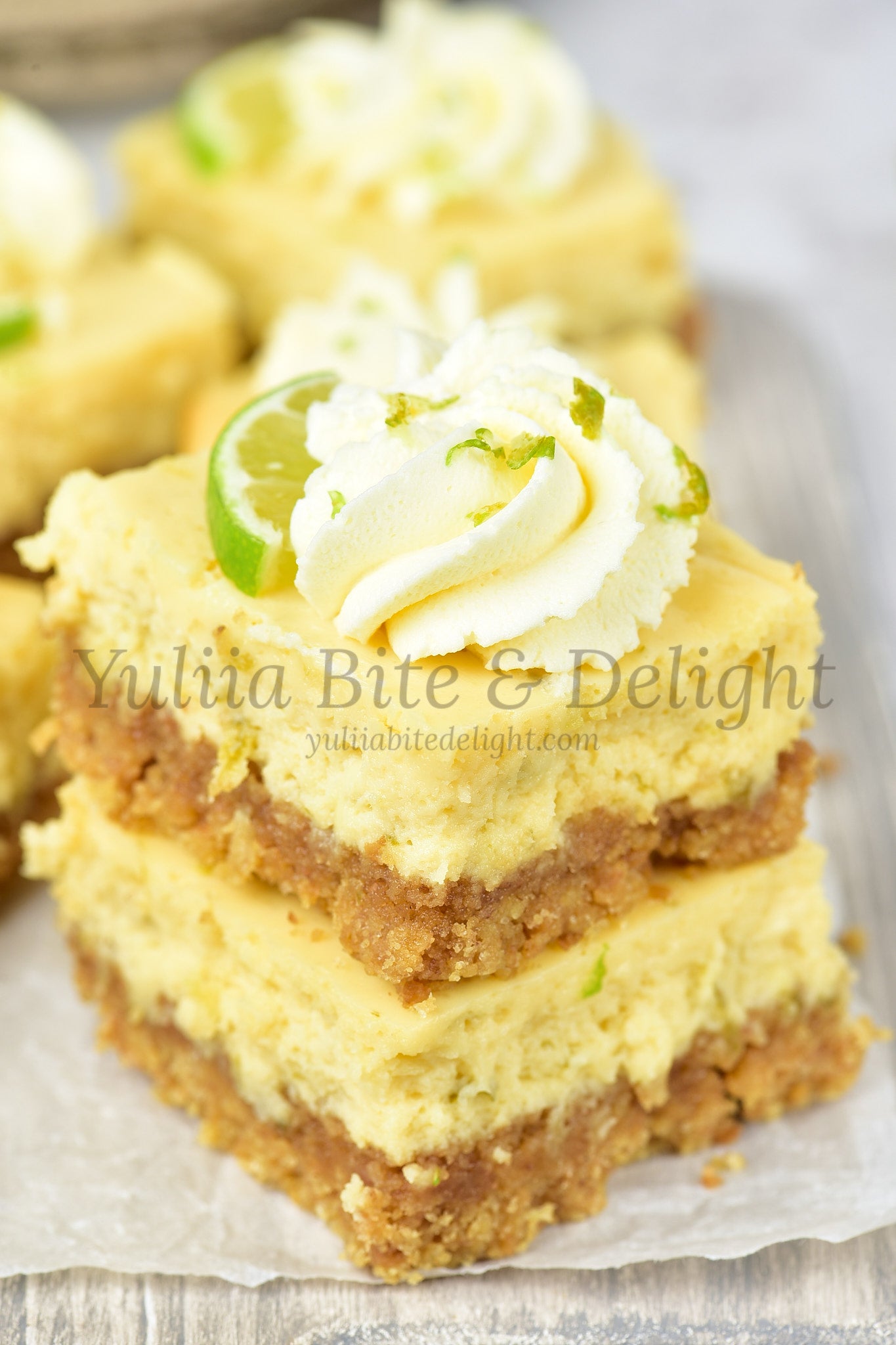 Key Lime Pie Bars - Set 4 of 5