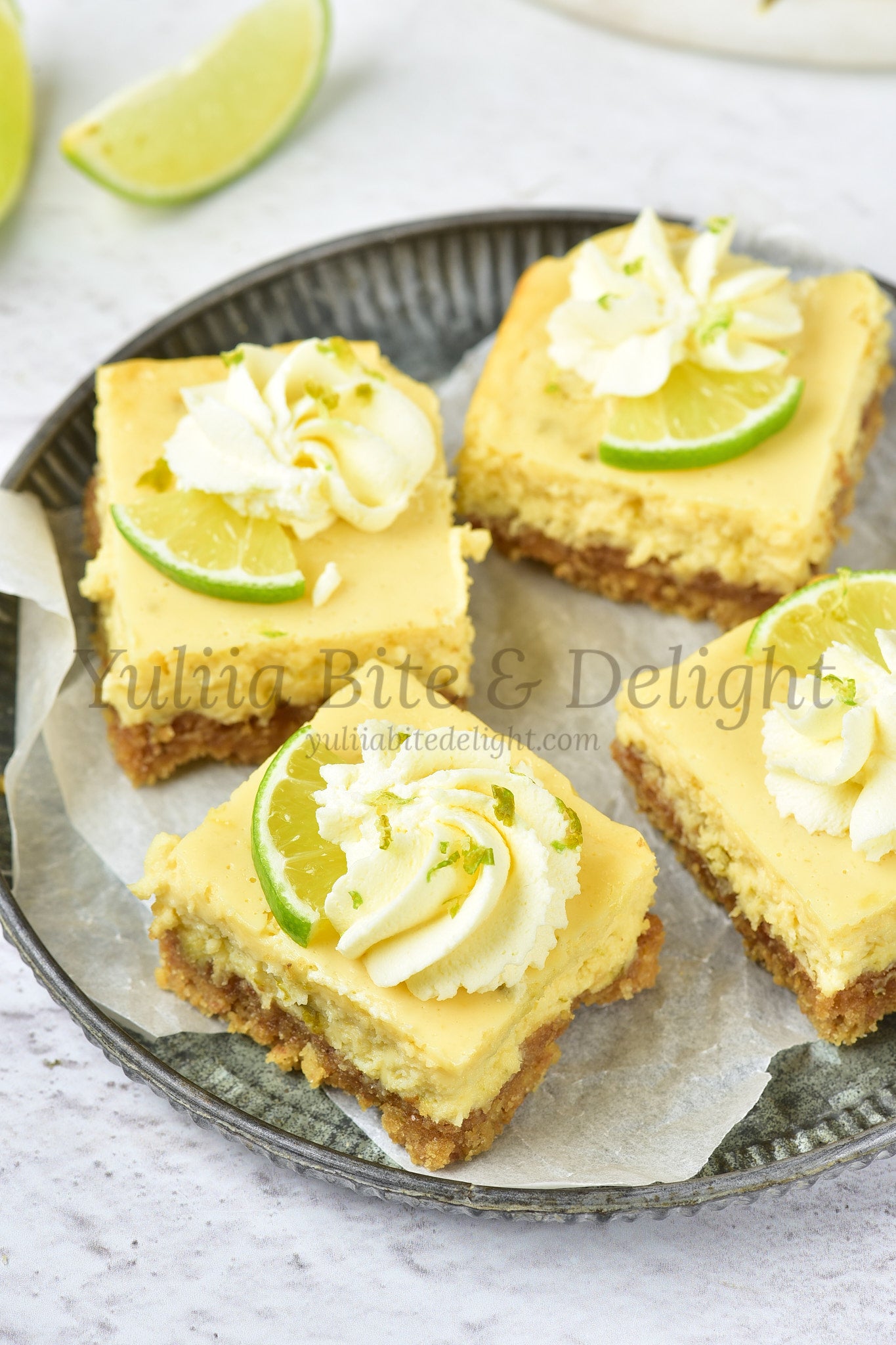 Key Lime Pie Bars - Set 5 of 5