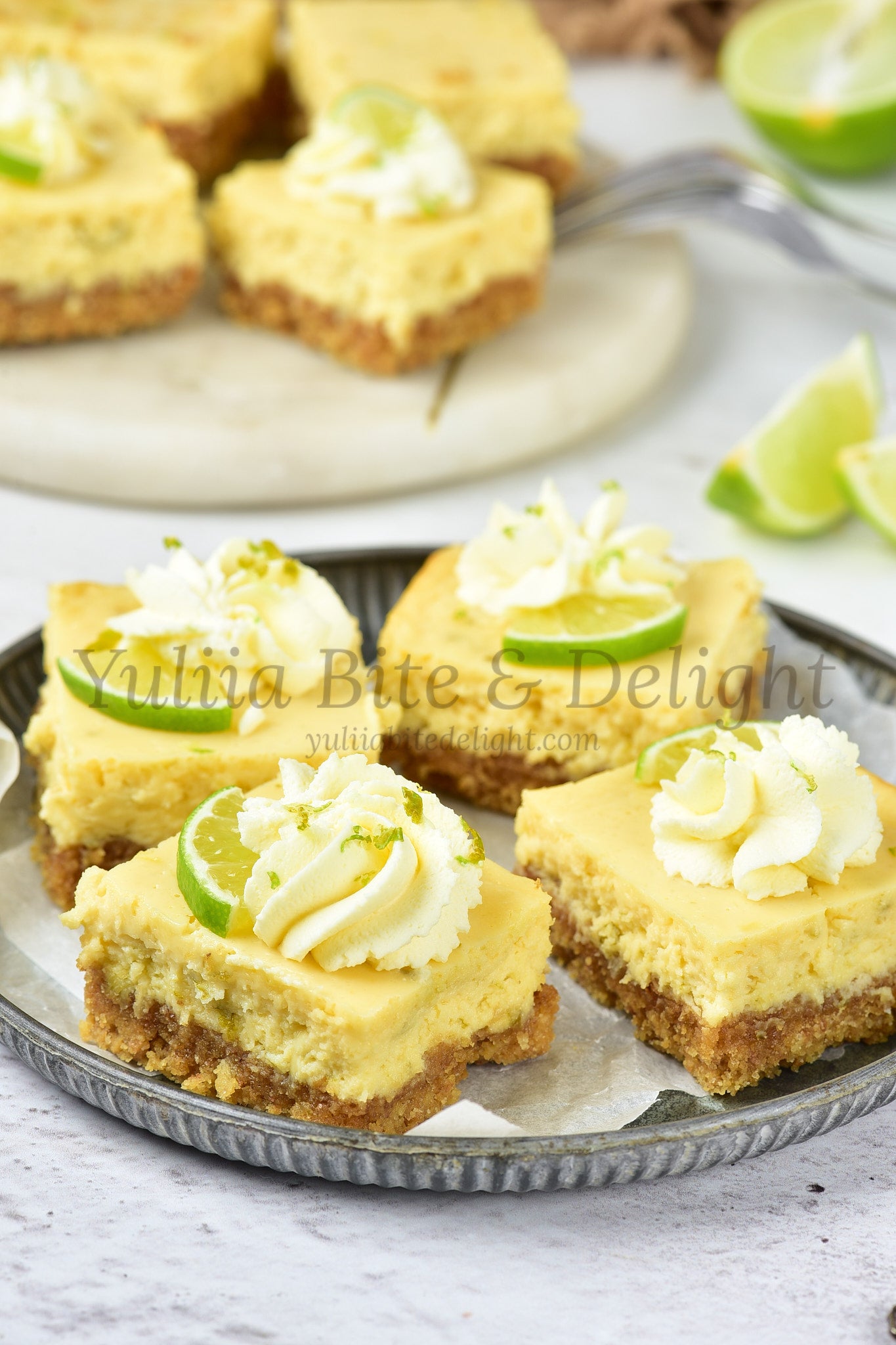 Key Lime Pie Bars - Set 5 of 5