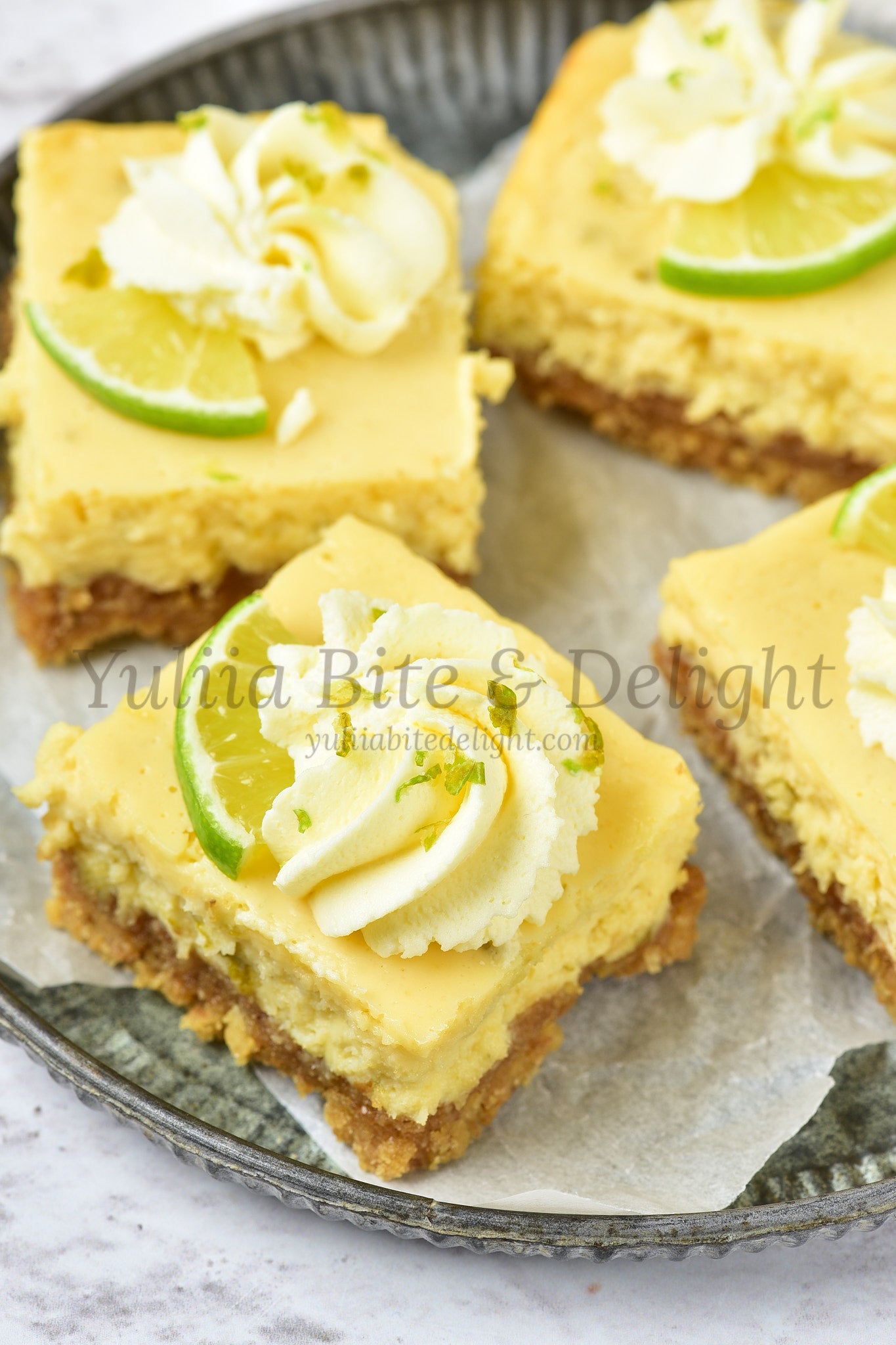 Key Lime Pie Bars - Set 5 of 5