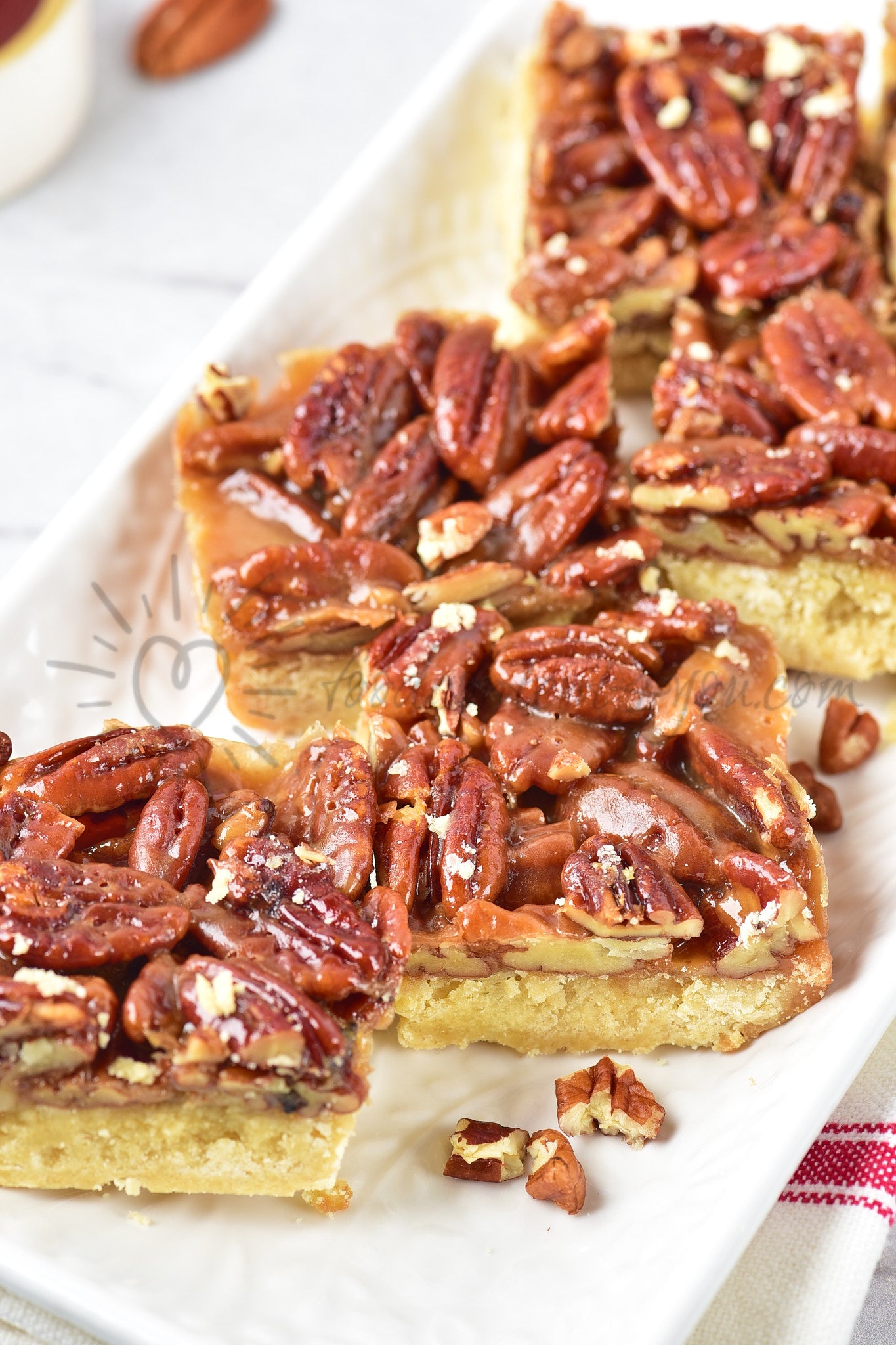 Pecan Pie Bars - Set 3 of 5
