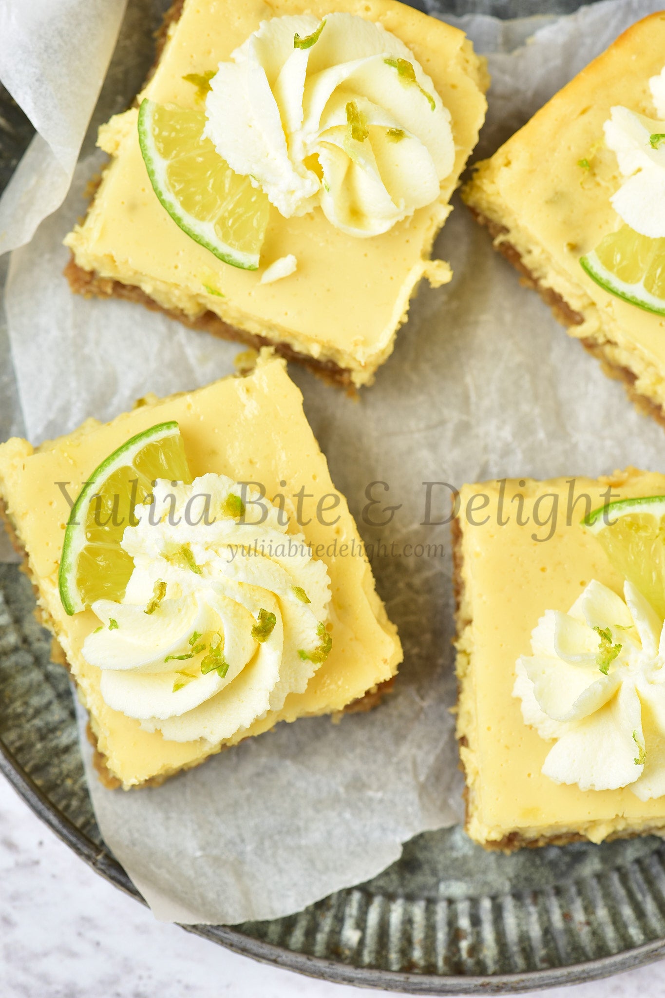 Key Lime Pie Bars - Set 5 of 5