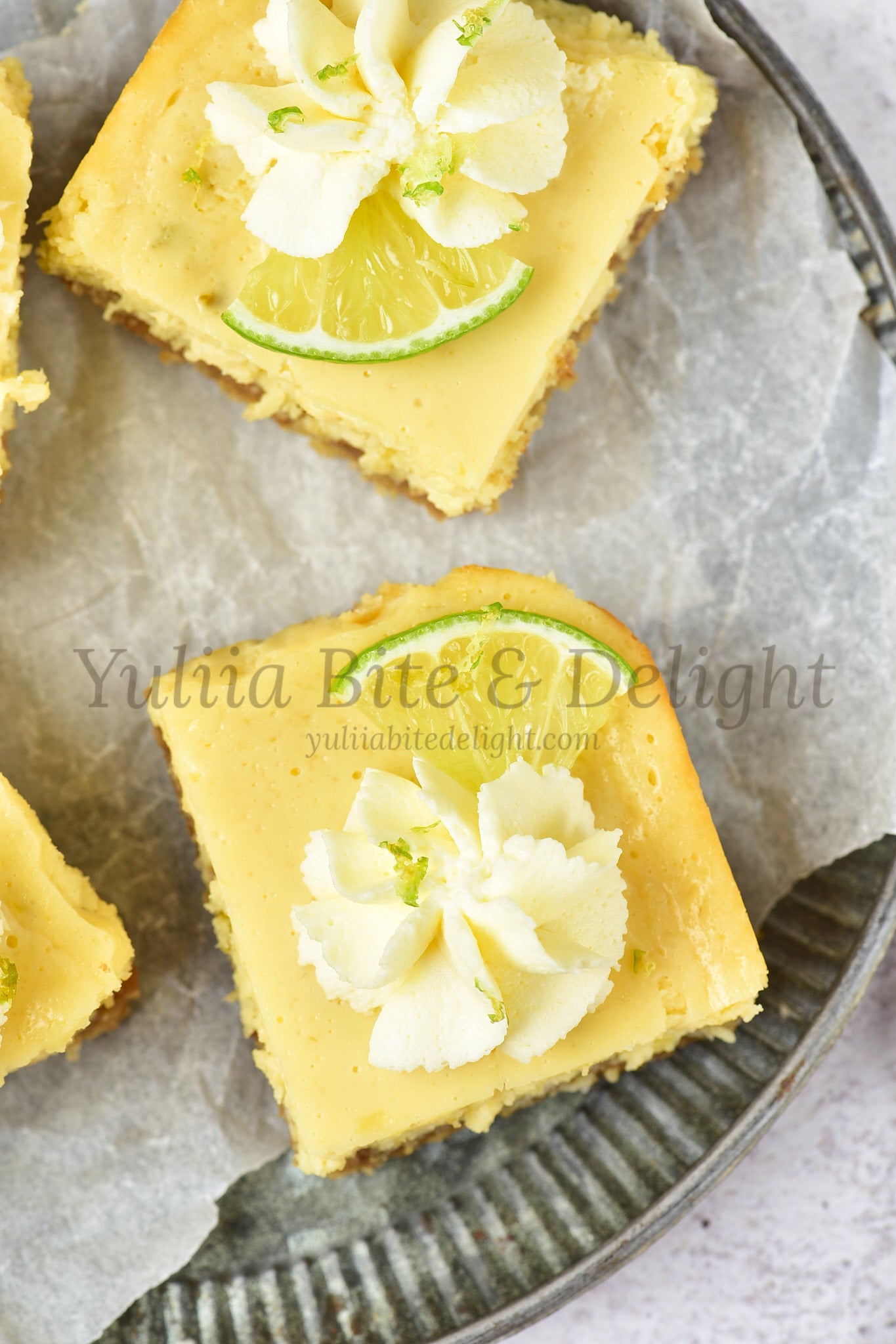 Key Lime Pie Bars - Set 5 of 5