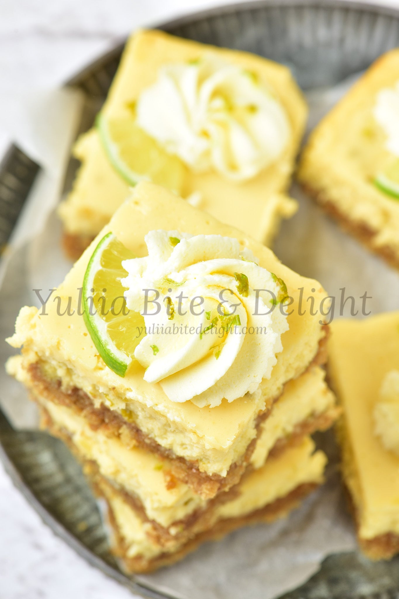 Key Lime Pie Bars - Set 5 of 5