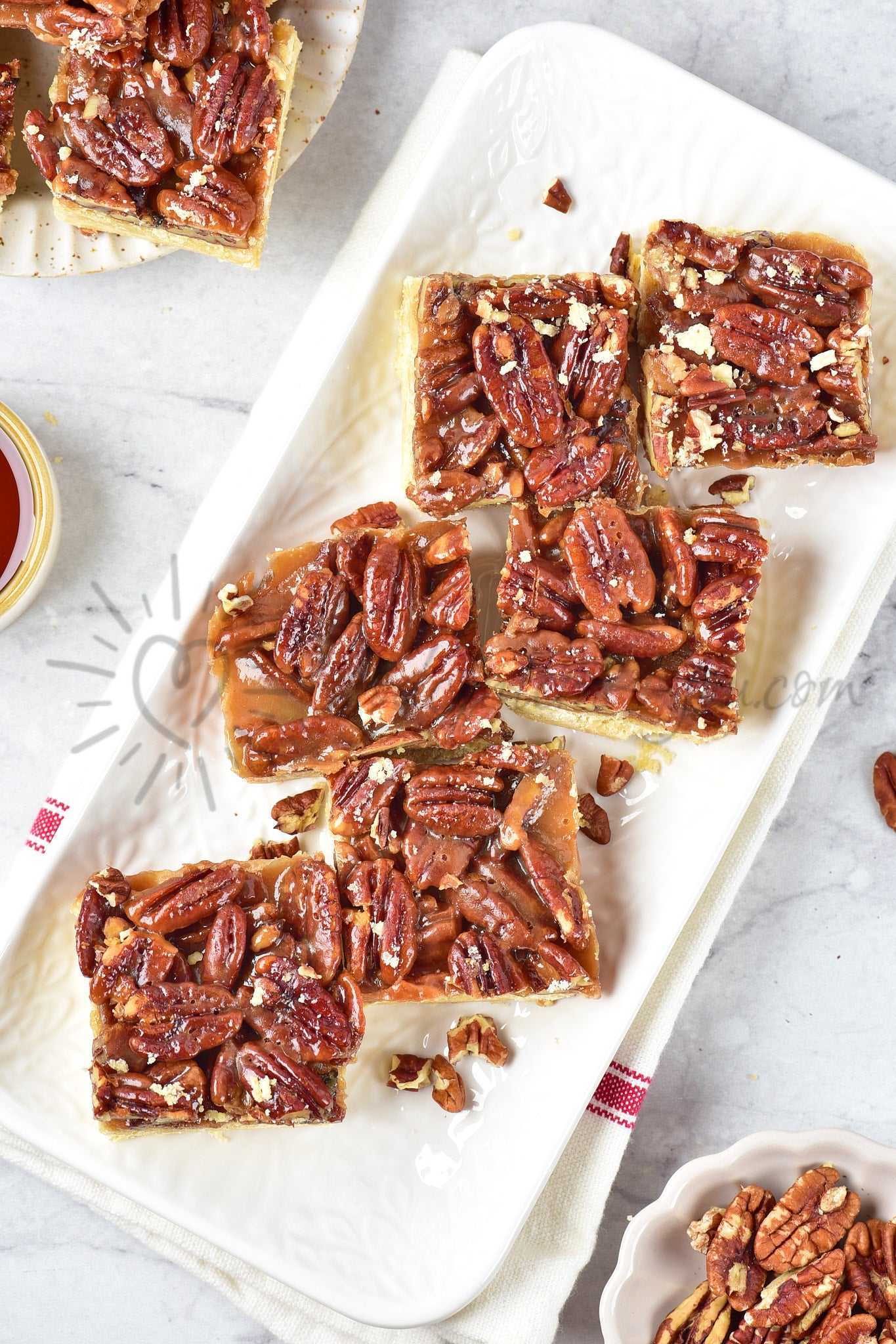 Pecan Pie Bars - Set 3 of 5