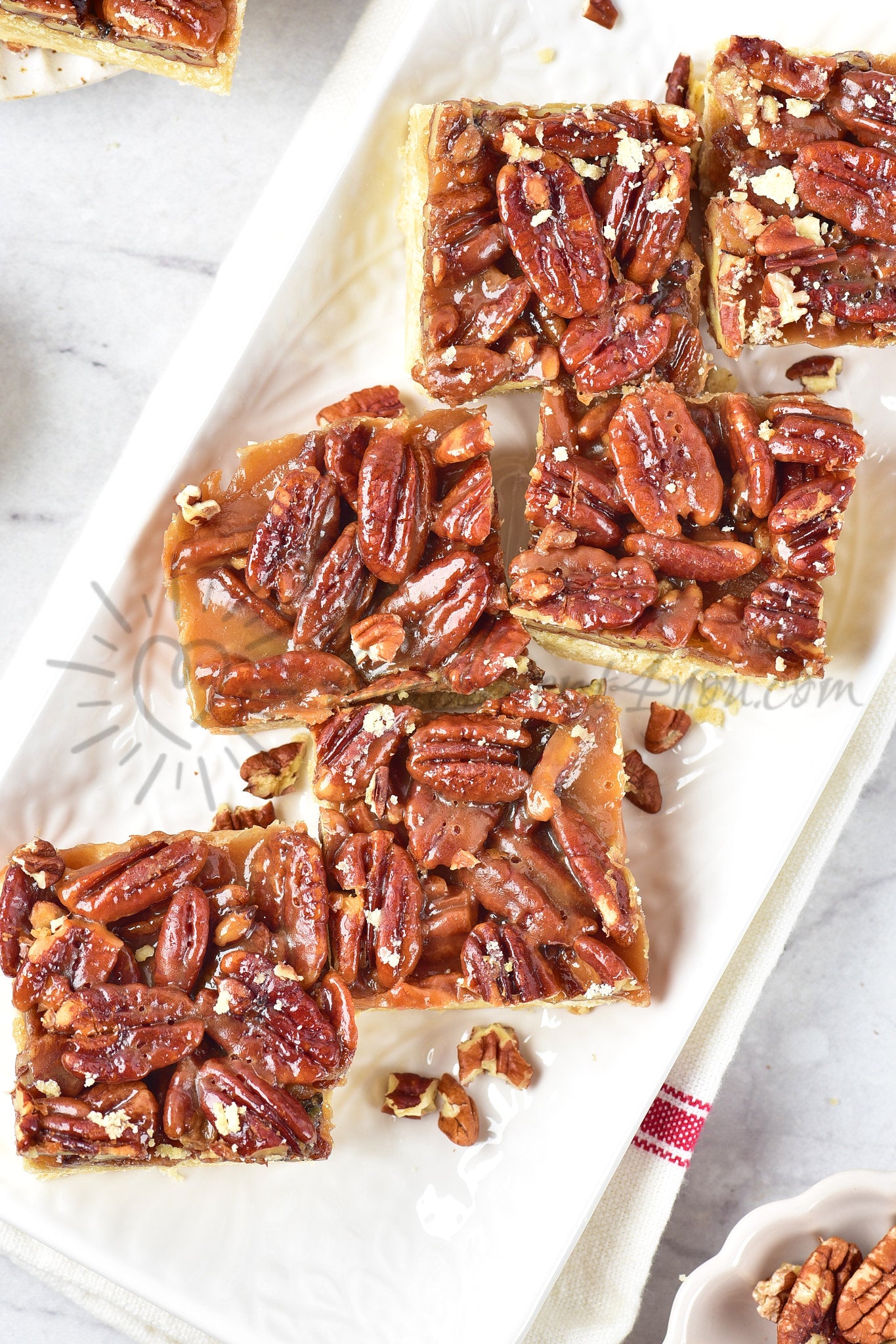 Pecan Pie Bars - Set 3 of 5