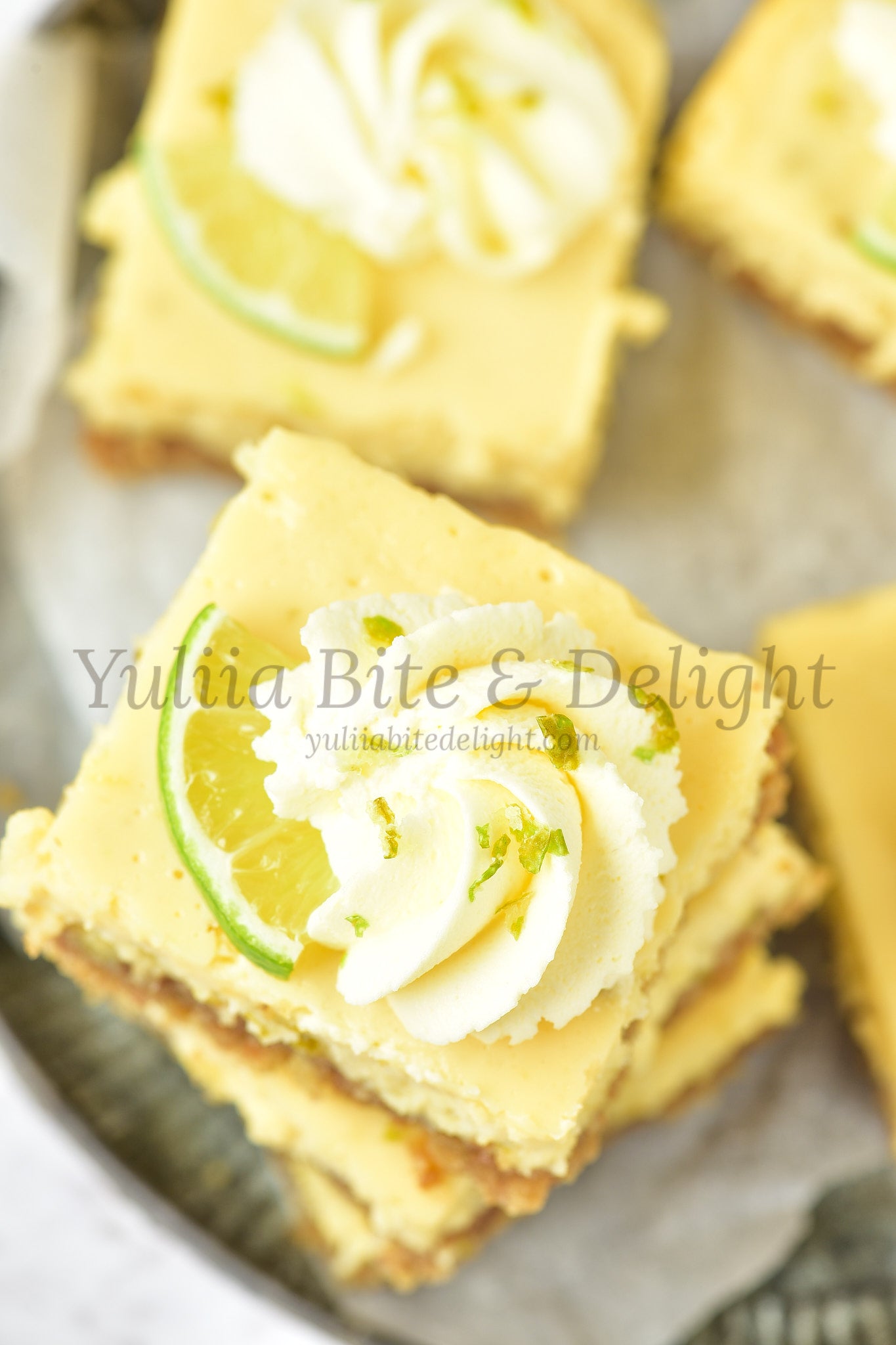 Key Lime Pie Bars - Set 5 of 5