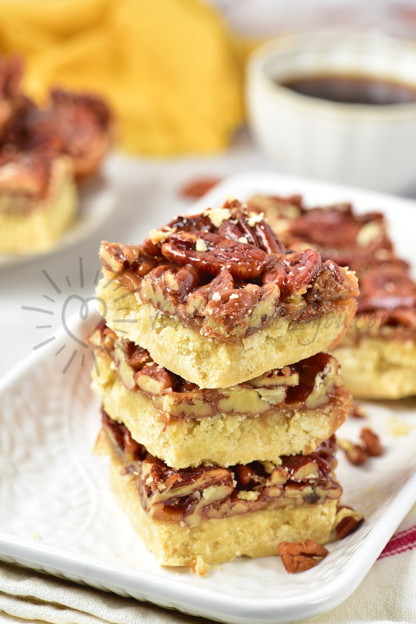 Pecan Pie Bars - Set 3 of 5
