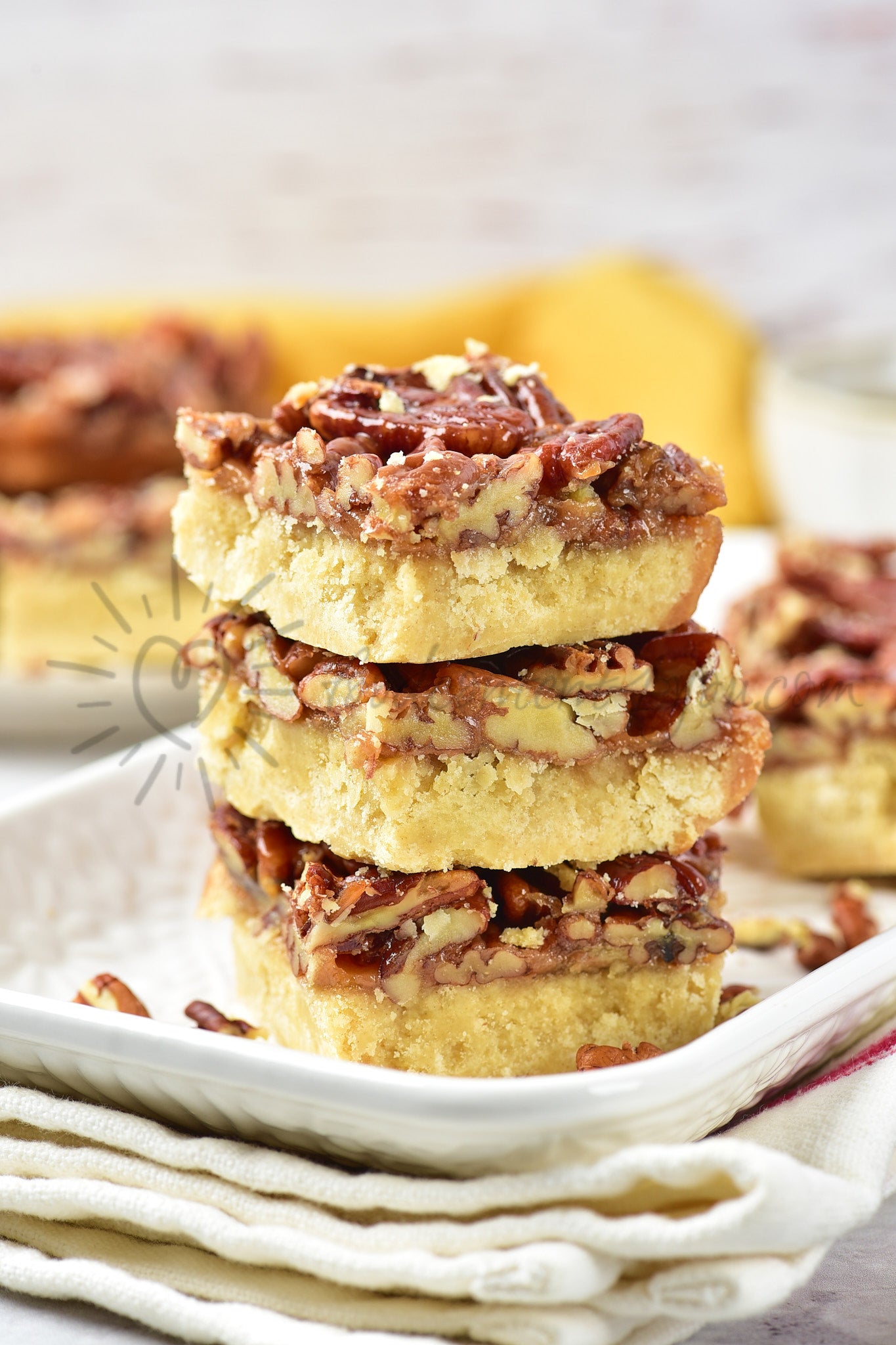 Pecan Pie Bars - Set 3 of 5