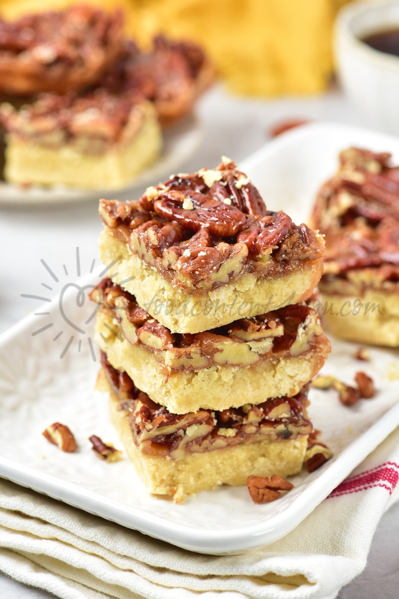Pecan Pie Bars - Set 3 of 5