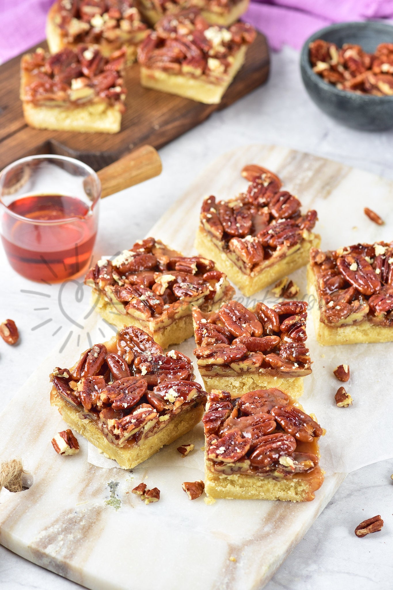 Pecan Pie Bars - Set 5 of 5