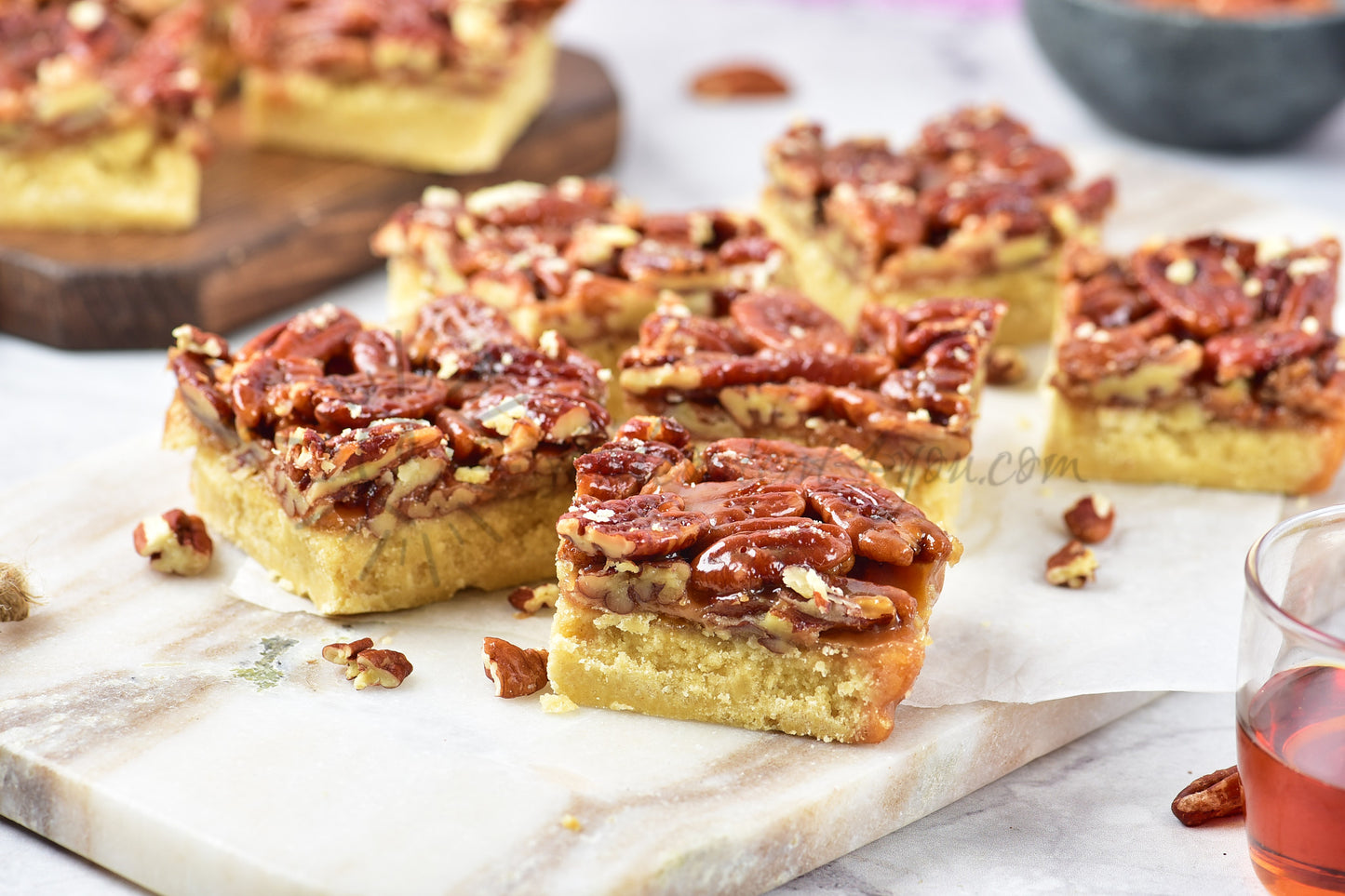 Pecan Pie Bars - Set 5 of 5