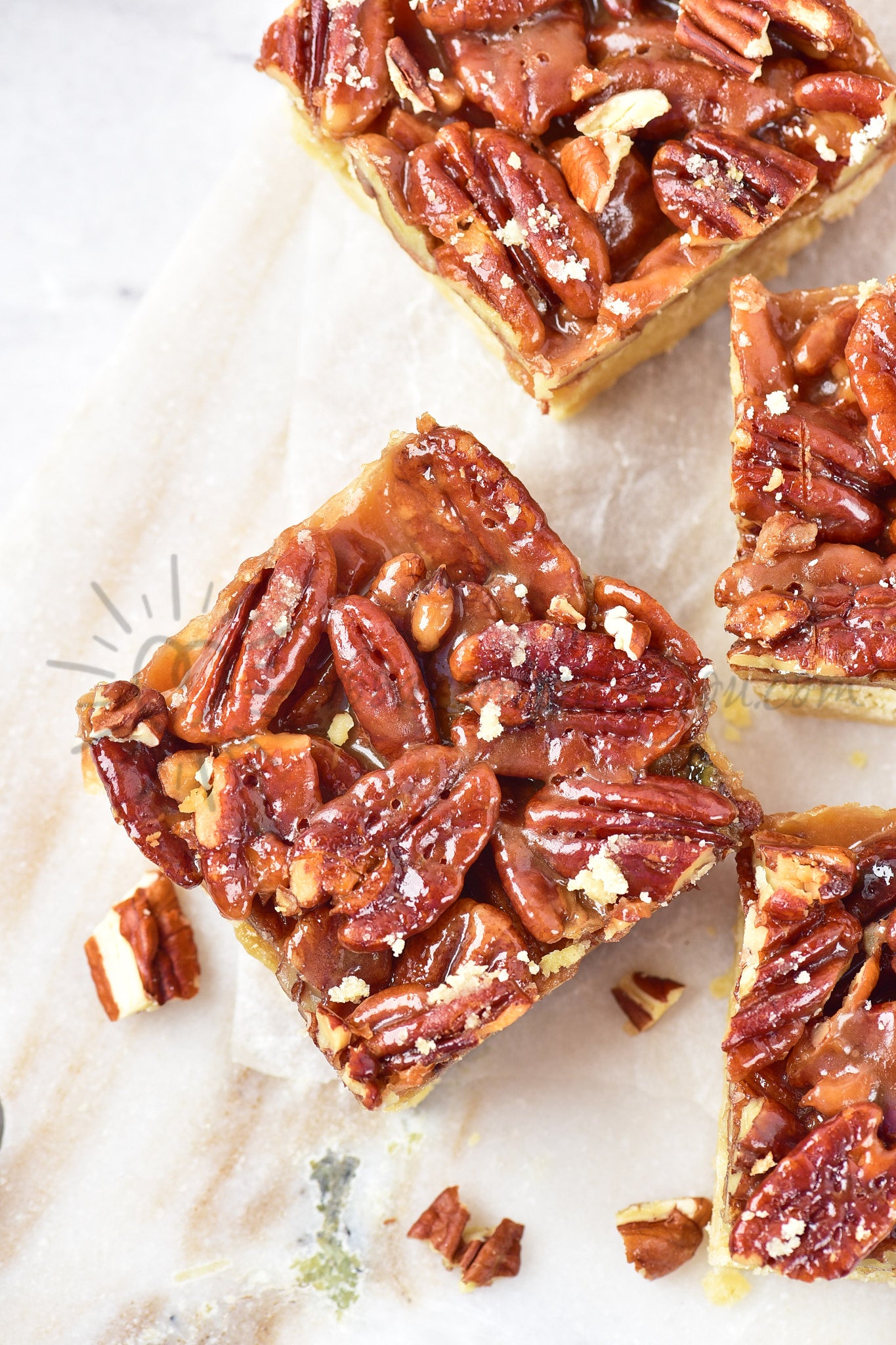 Pecan Pie Bars - Set 5 of 5