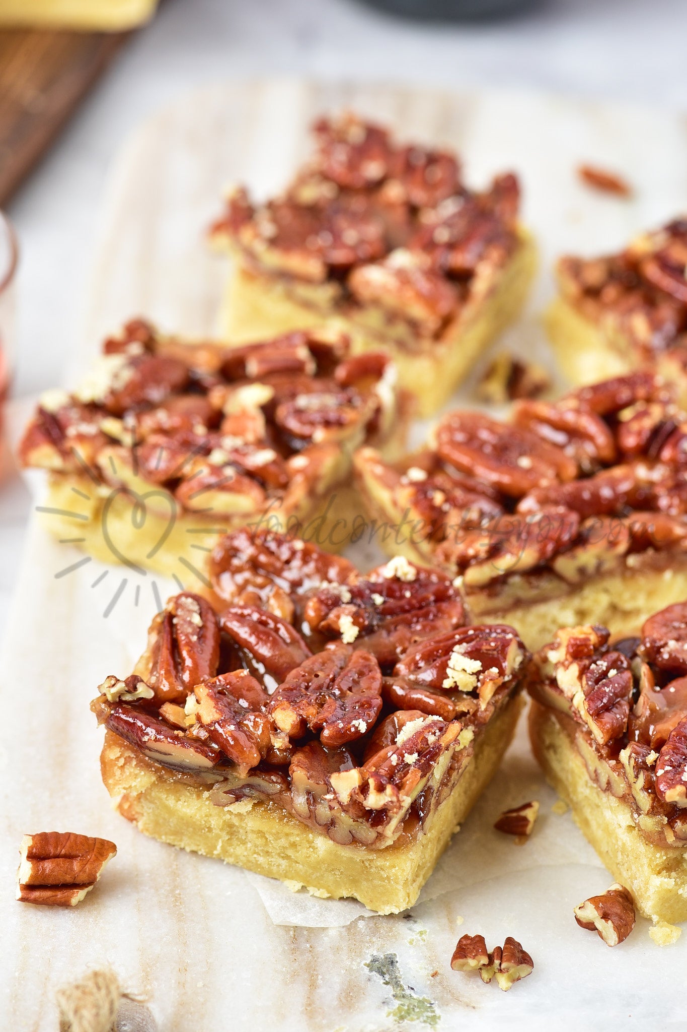 Pecan Pie Bars - Set 5 of 5