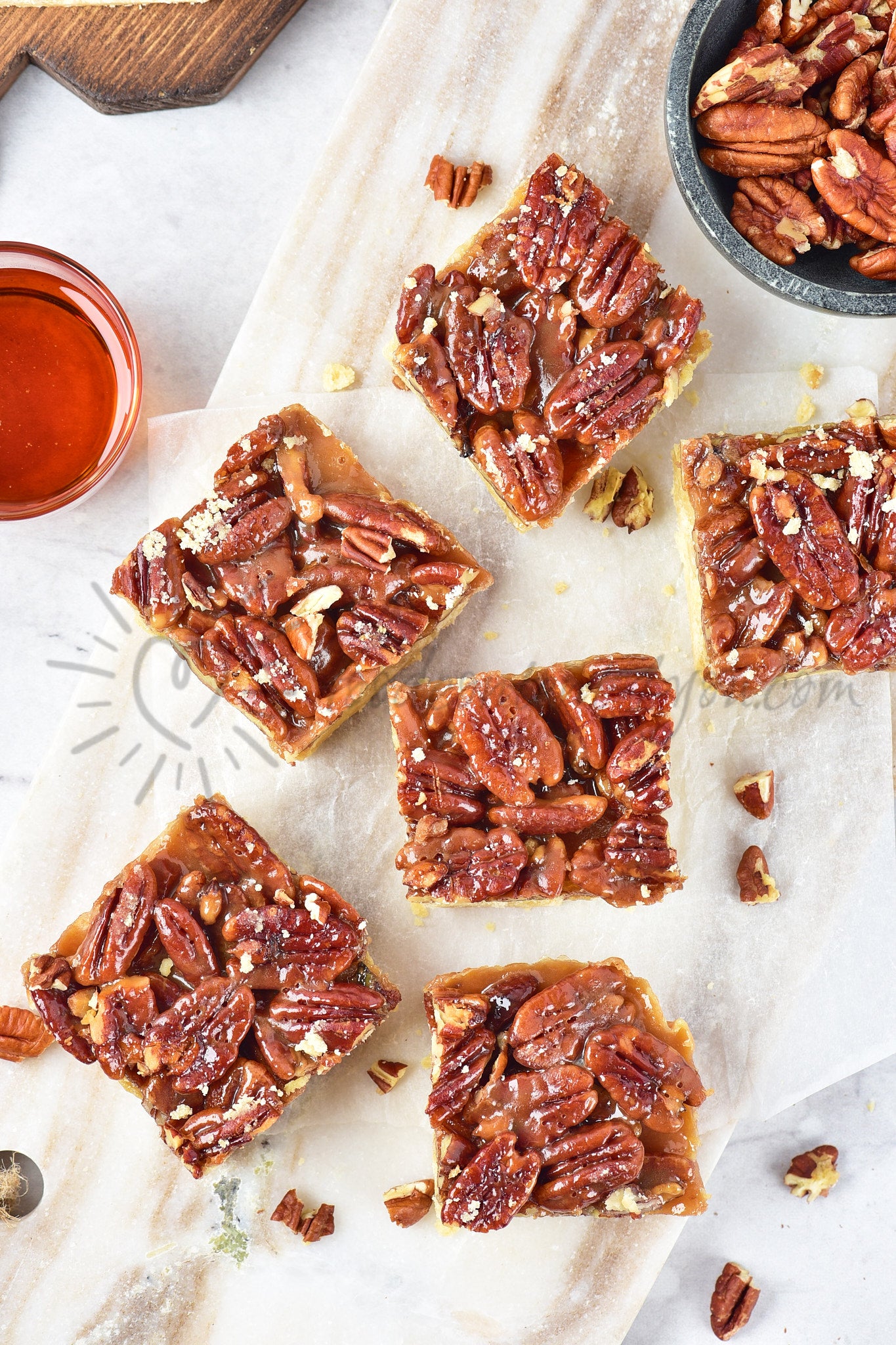 Pecan Pie Bars - Set 5 of 5
